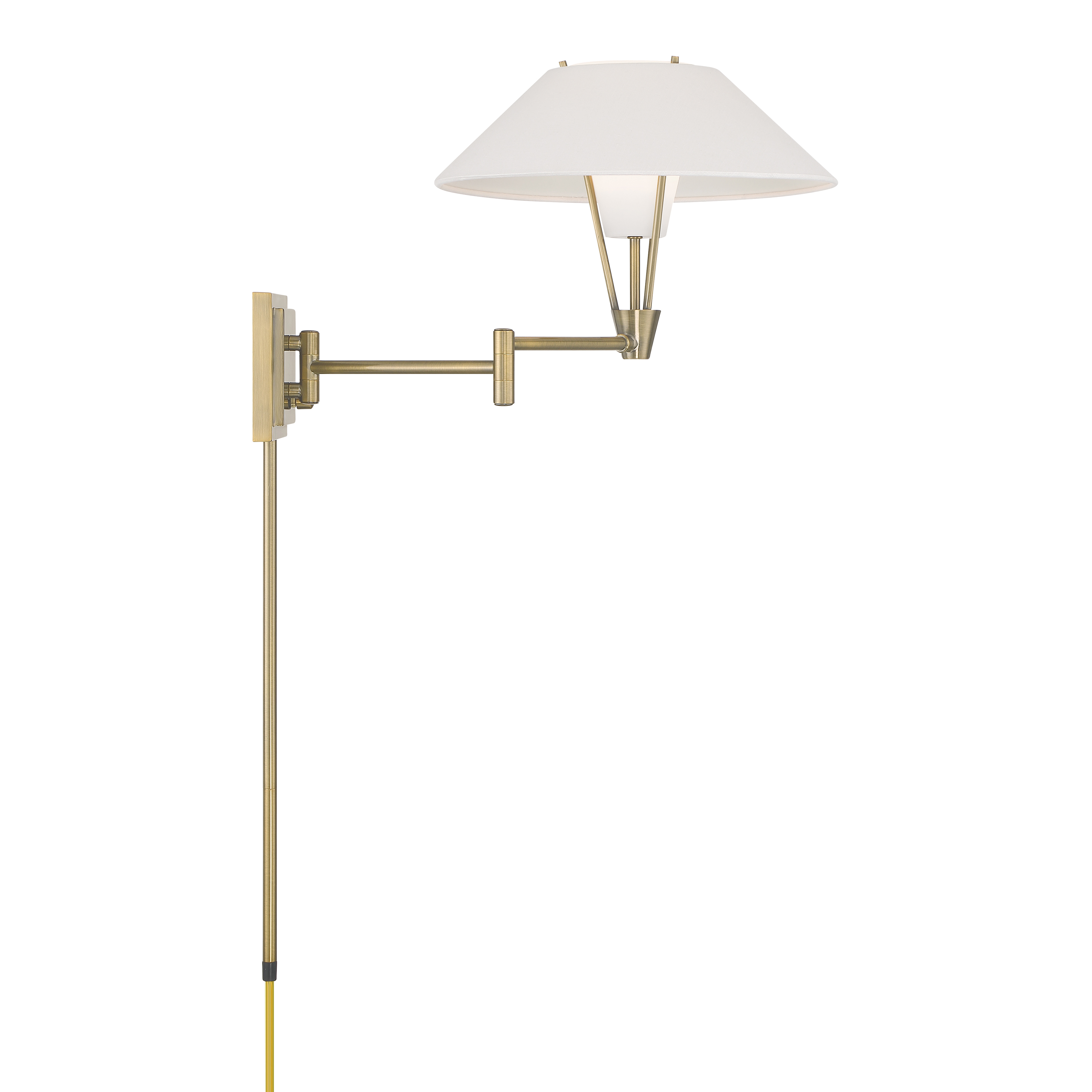 Cody Swing Arm Wall Sconce - Antique Brass - Elk Home