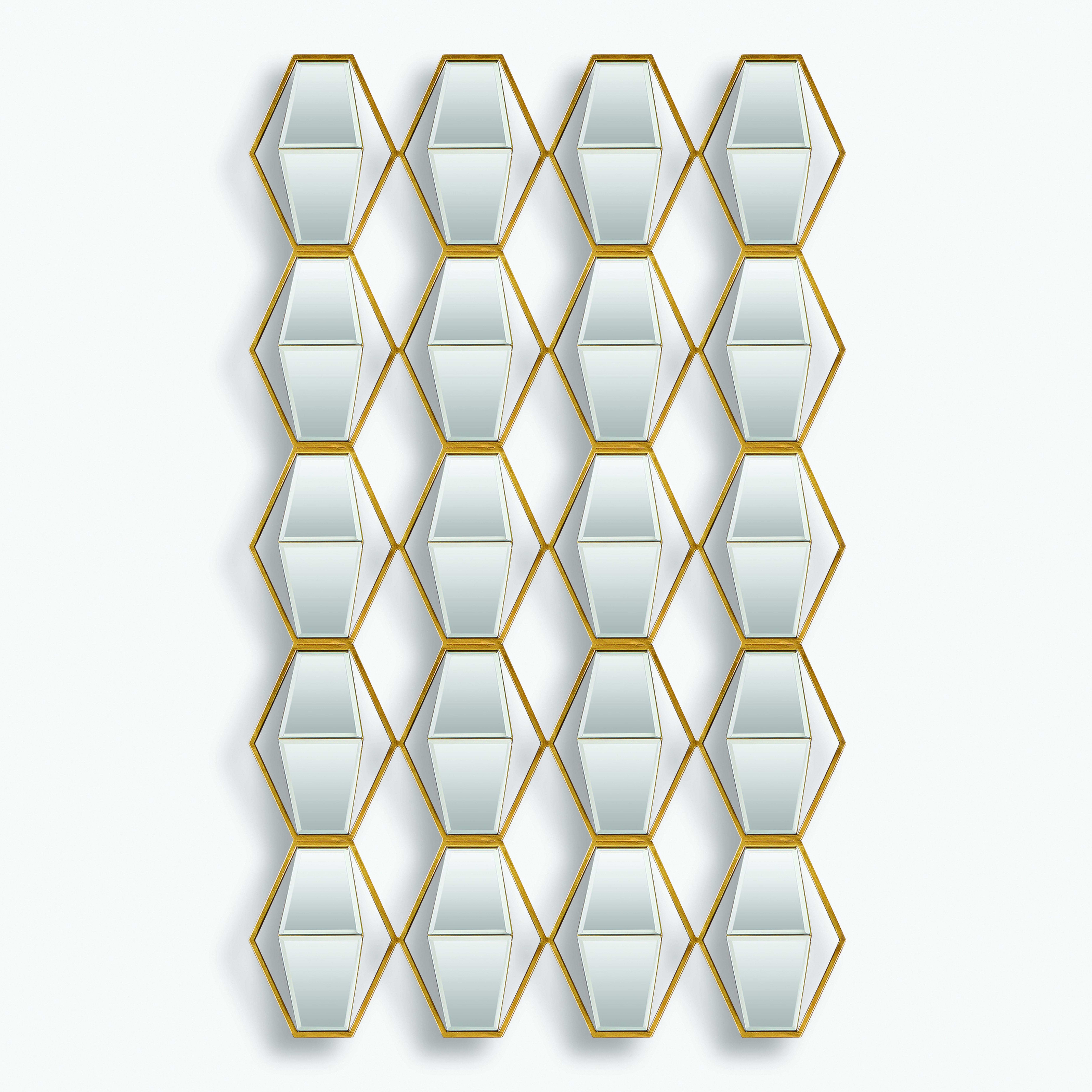 Jillian Mirrored Wall Art - Uttermost