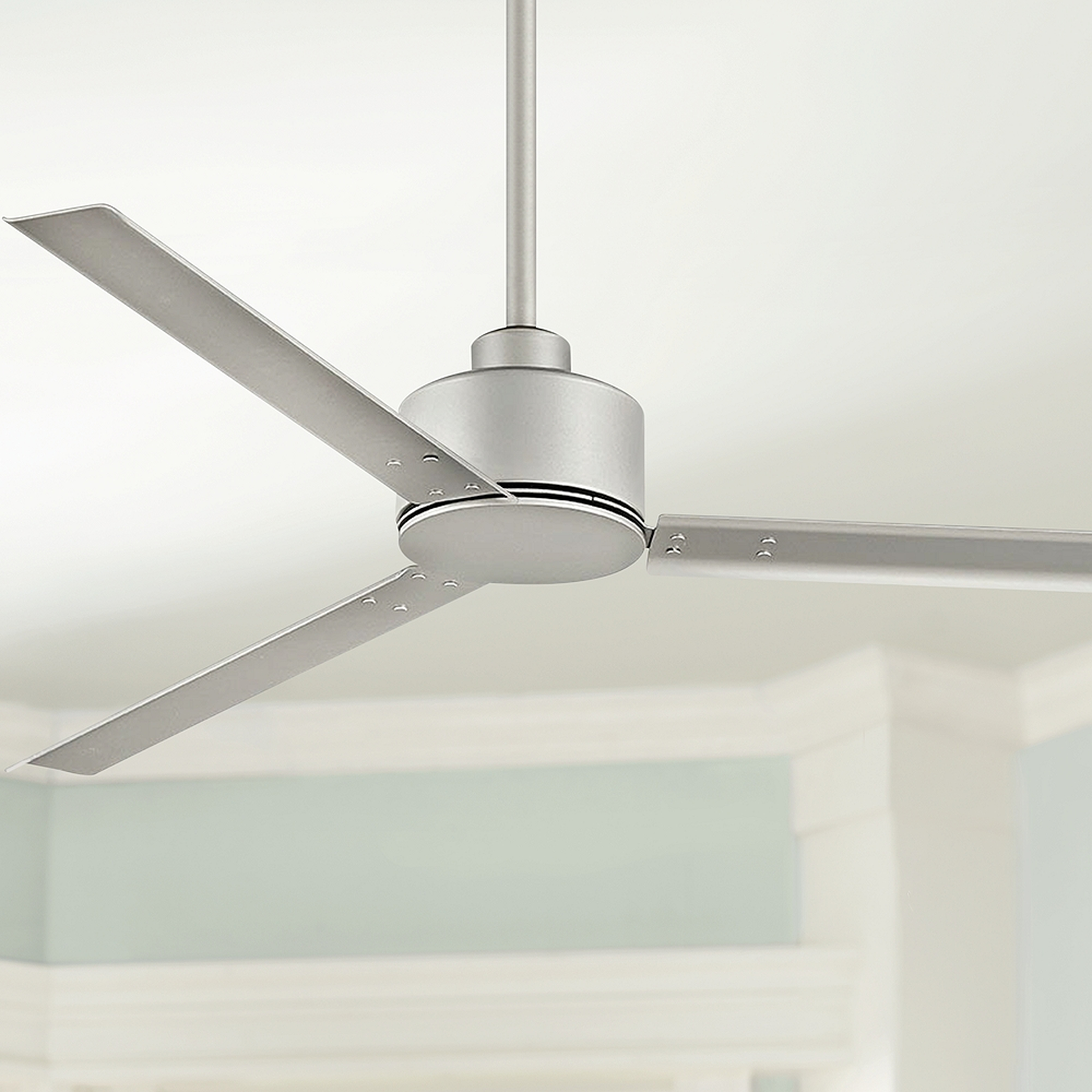 56" Hinkley Indy Brushed Nickel Ceiling Fan - Style # 84K03 - Lamps Plus