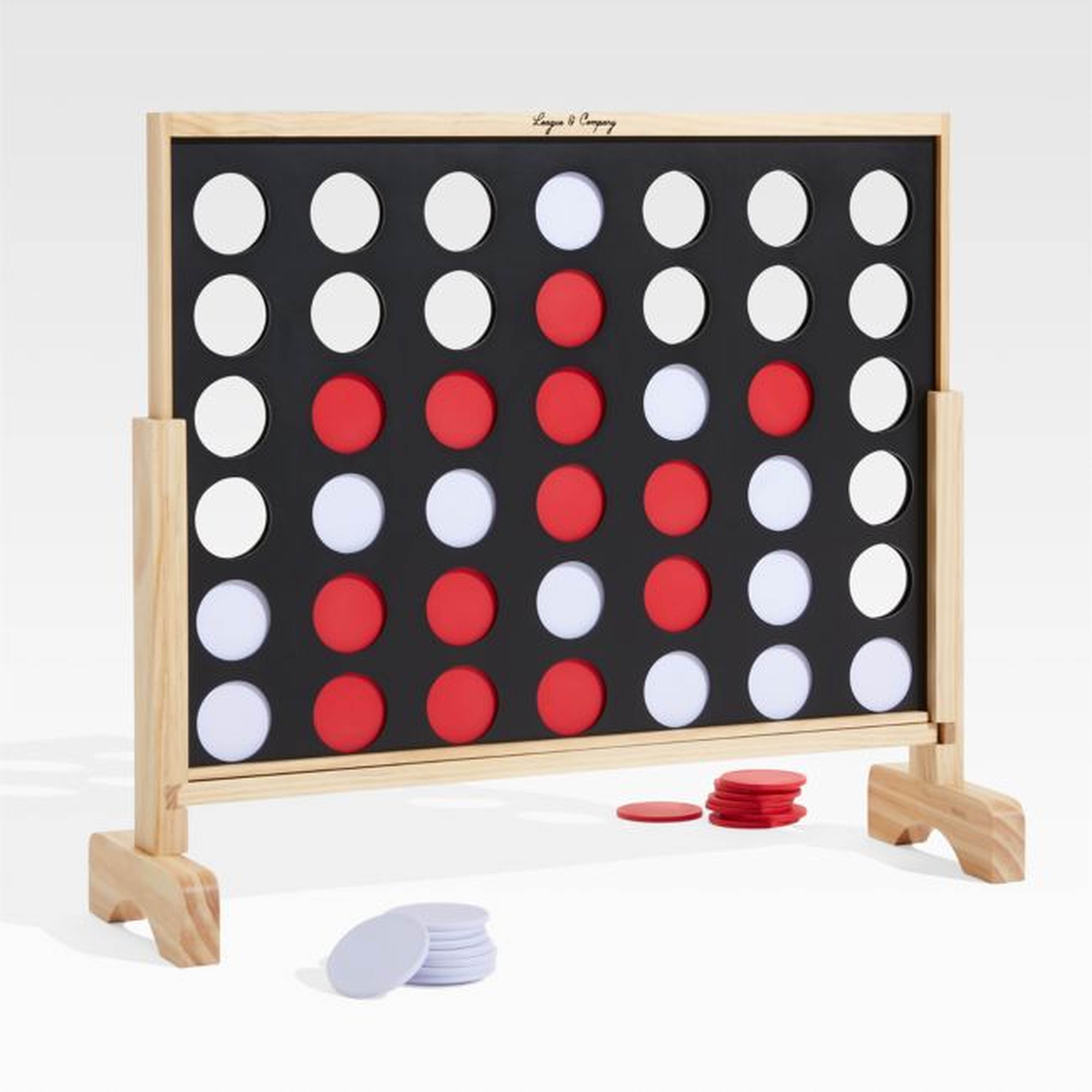Oversized 4-in-a-Row Yard Game 28" - Crate and Barrel