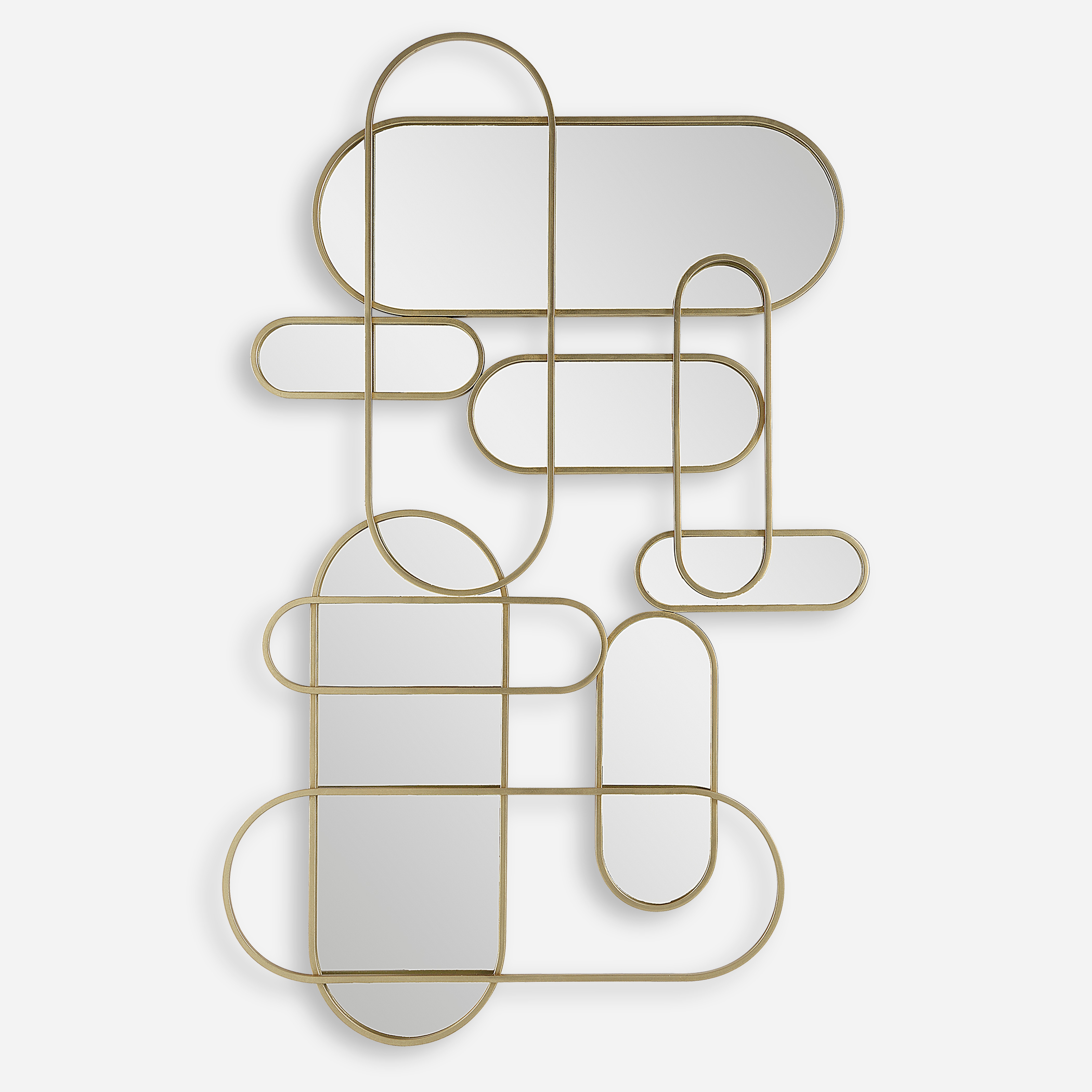 On Track Mirrored Wall Decor - Uttermost