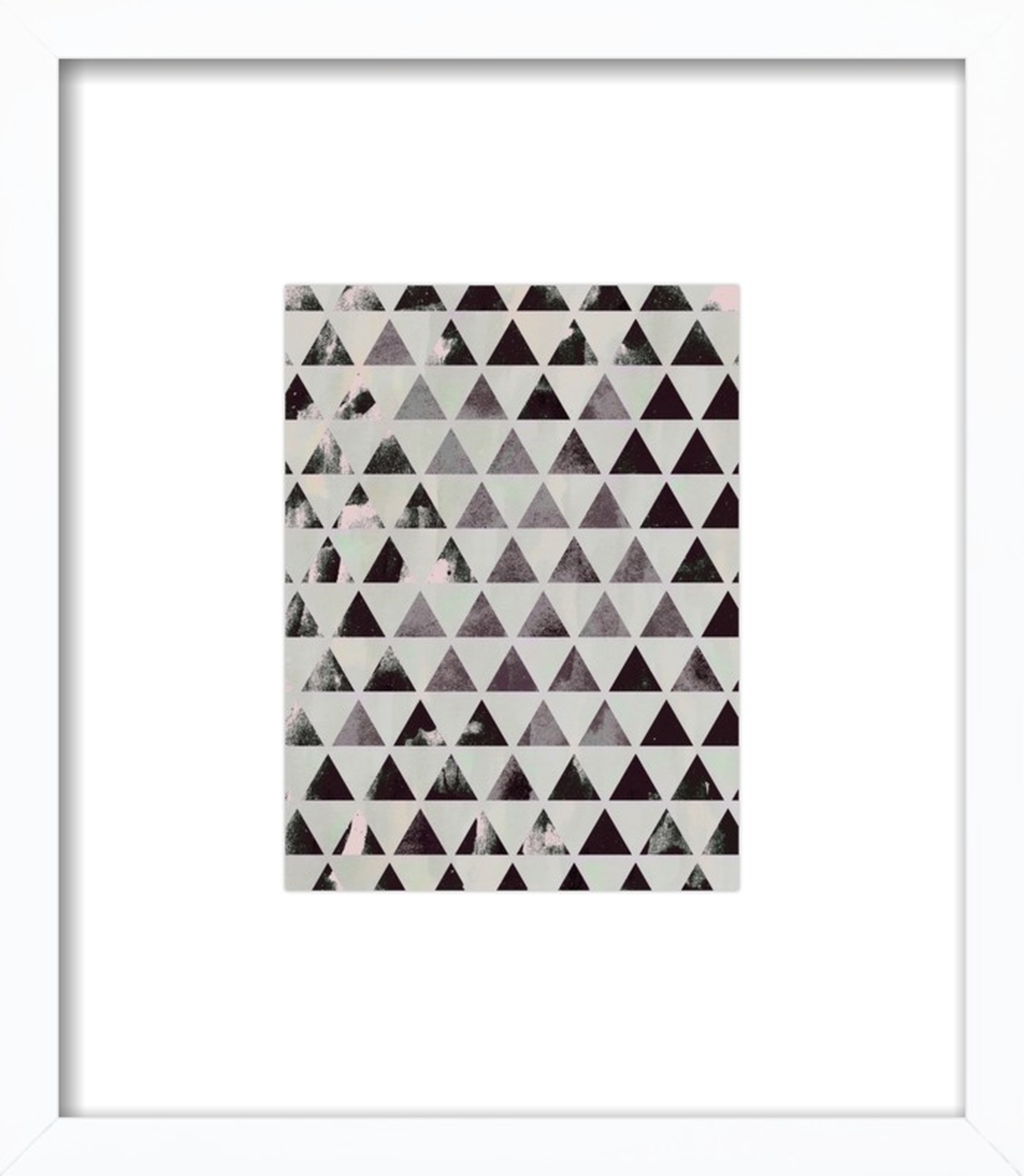 Triangles by Georgiana Paraschiv for Artfully Walls - Artfully Walls