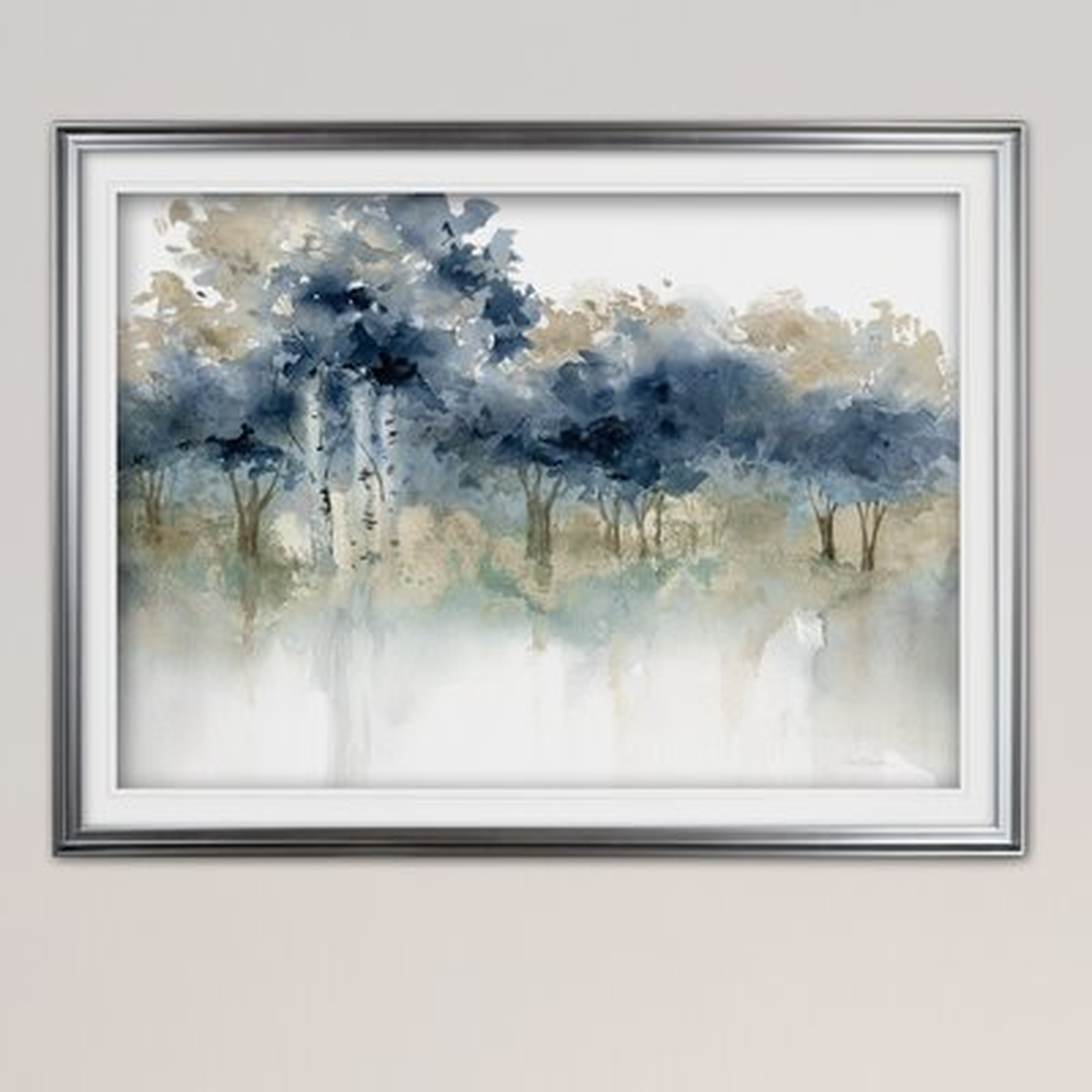 'Waters Edge I'- Acrylic Picture Frame Print on Paper - Wayfair