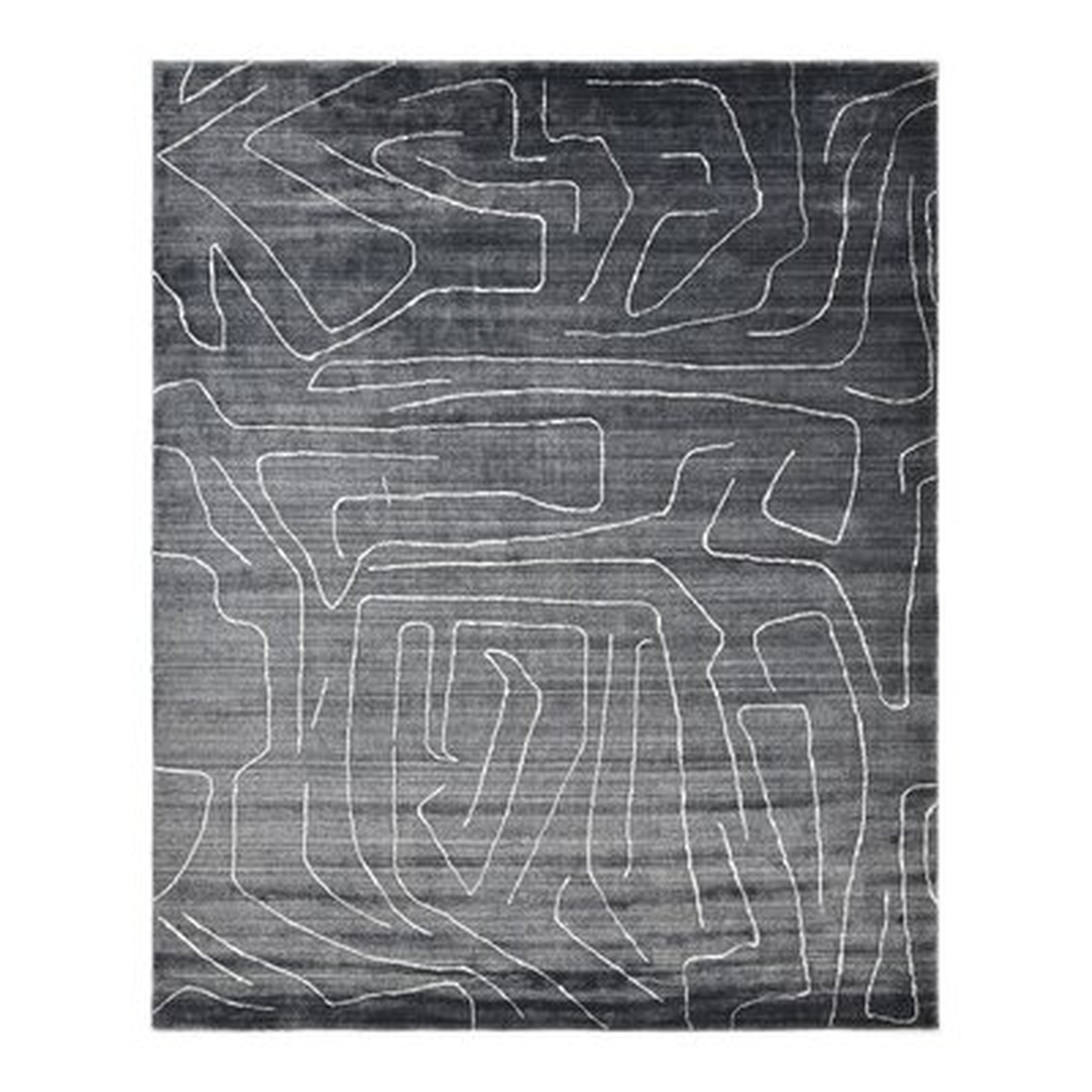 Solo Rugs Shyam Hand Loomed Wool Area Rug, Ivory, 8 x 10 - Wayfair