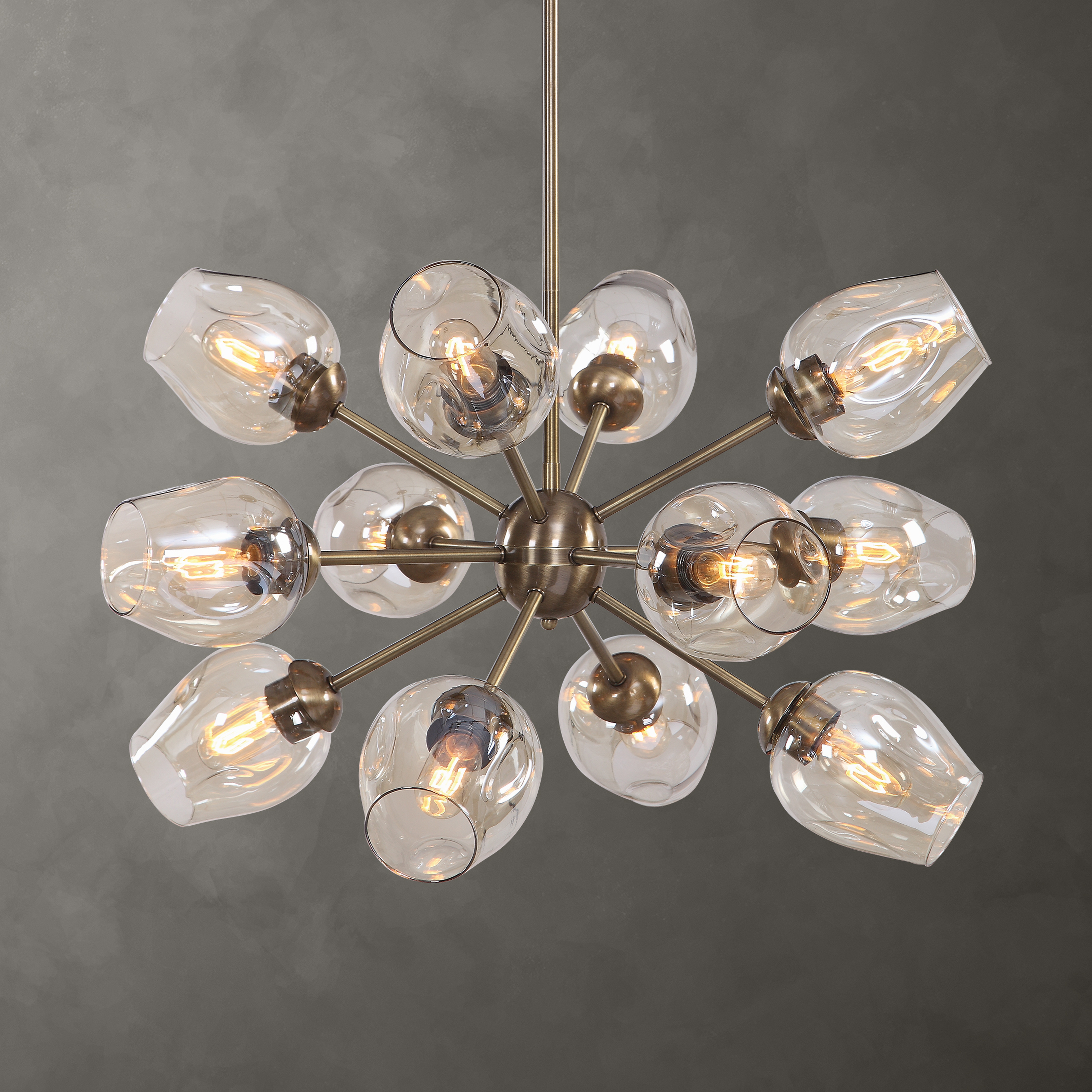 Chet 12 Light Sputnik Chandelier - Uttermost