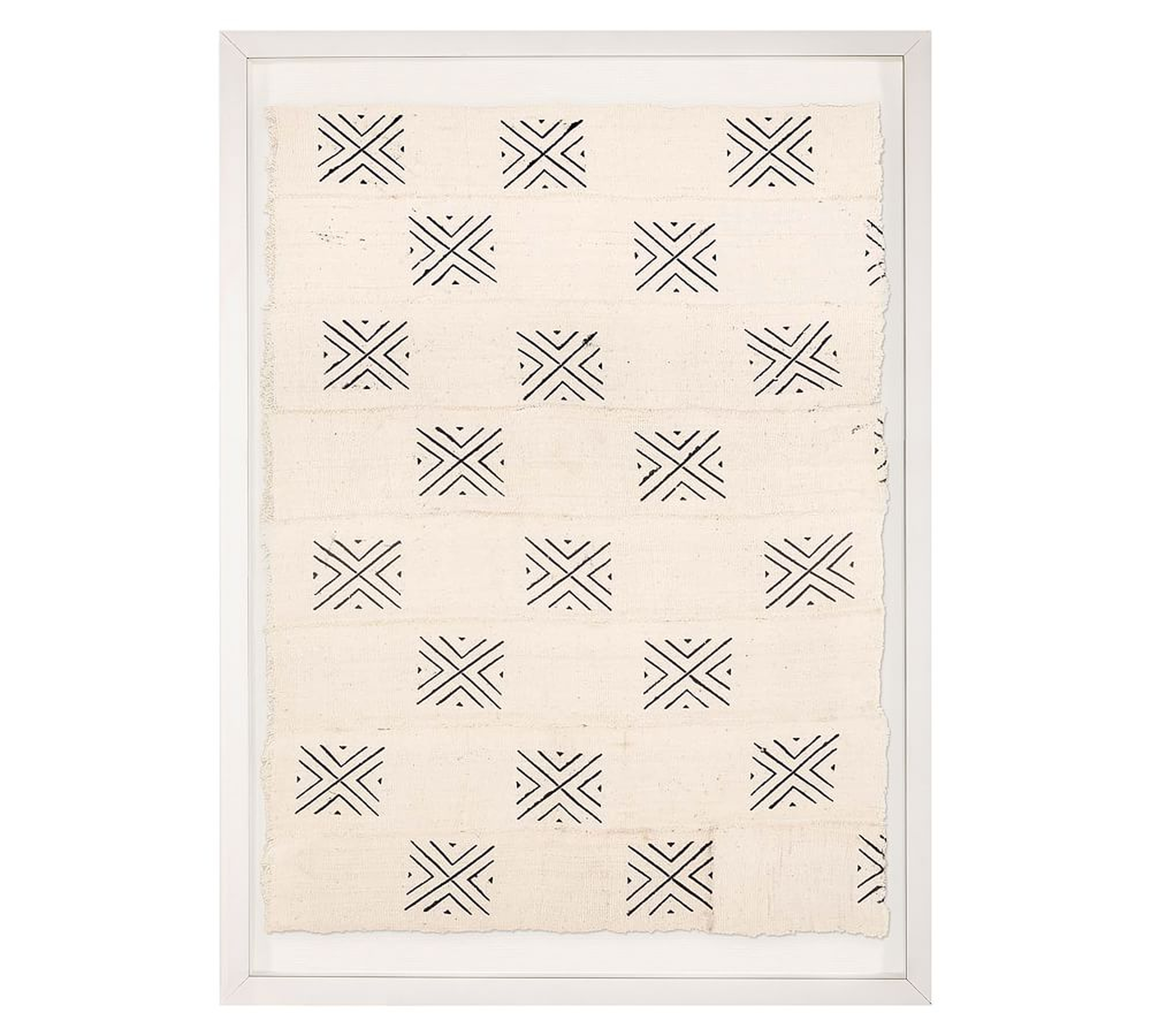 Mali Textile Framed Print 2, 12 x 16 - Pottery Barn
