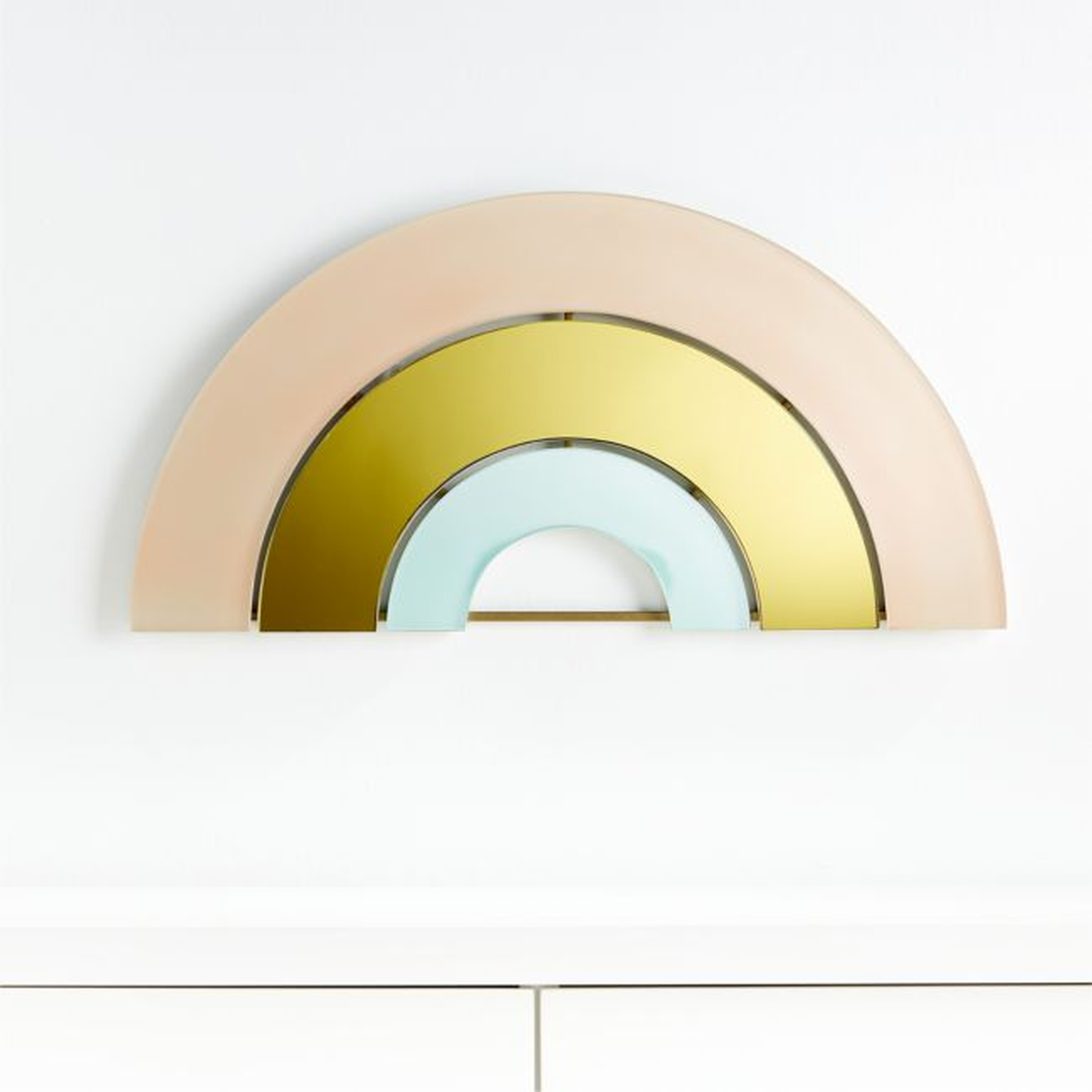 Rainbow Mirror Decor - Crate & Kids