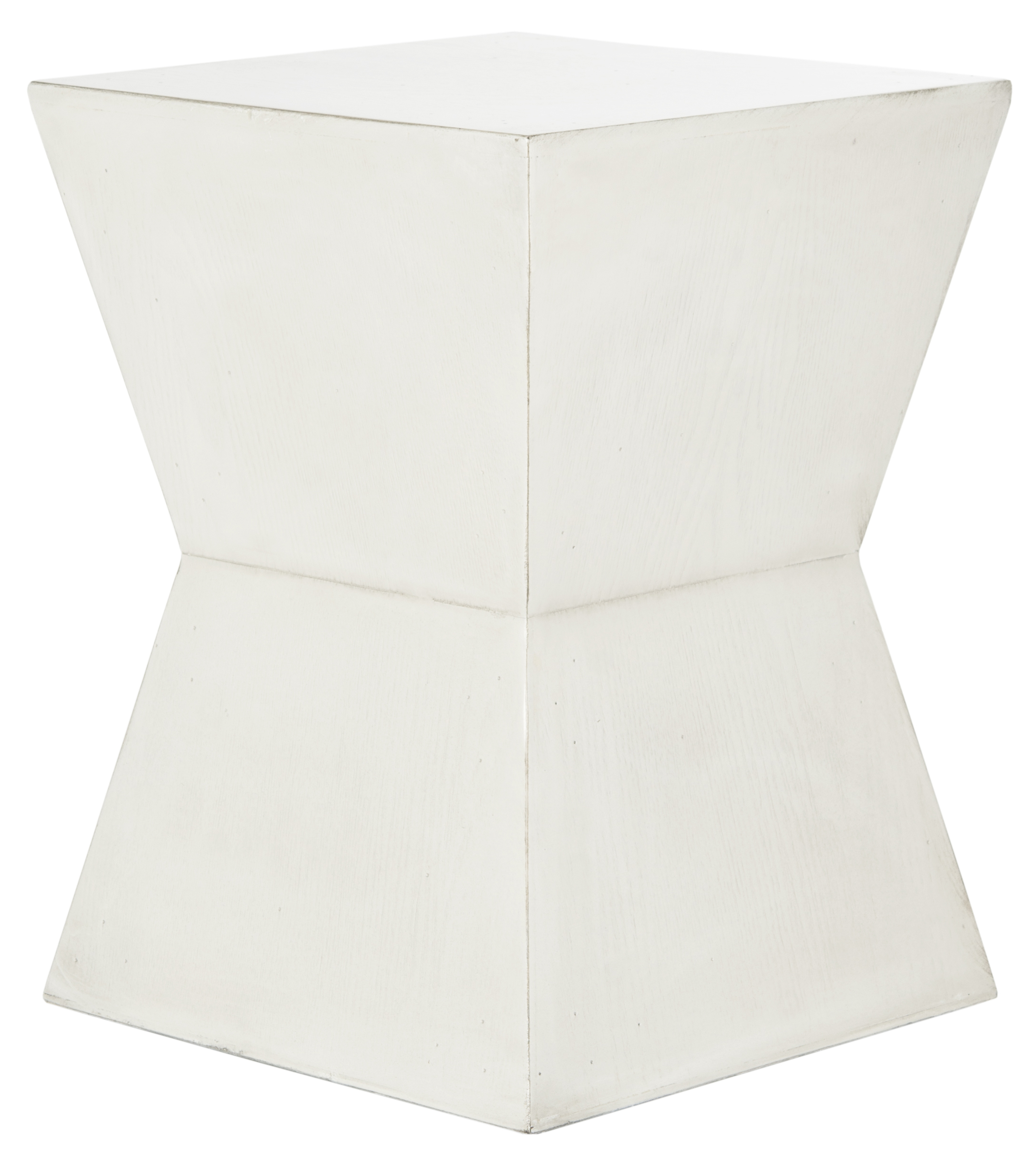 Lotem Curved Square Top Accent Table - White - Arlo Home - Arlo Home