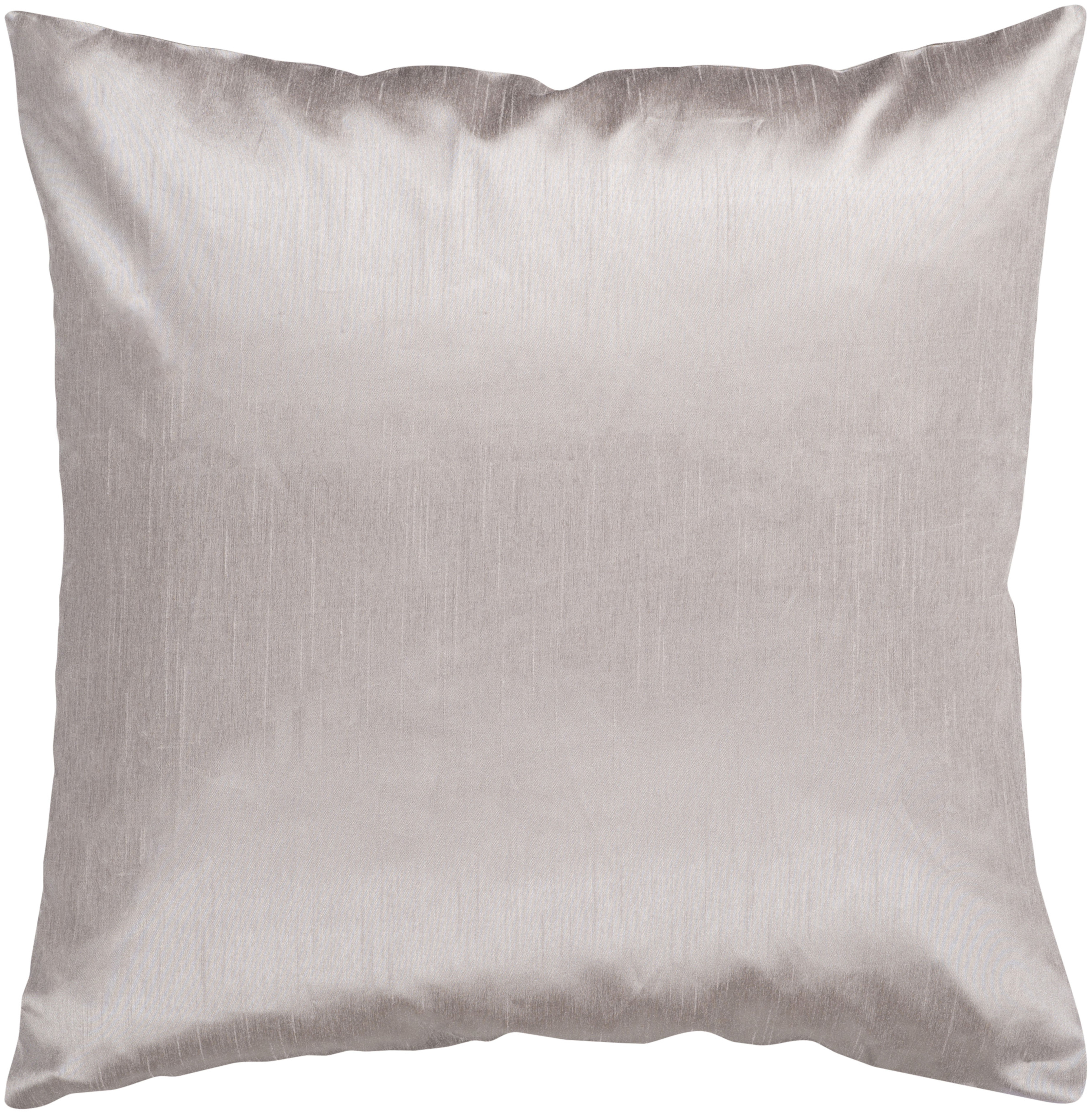 Solid Luxe Throw Pillow, 22" x 22", with down insert - Surya