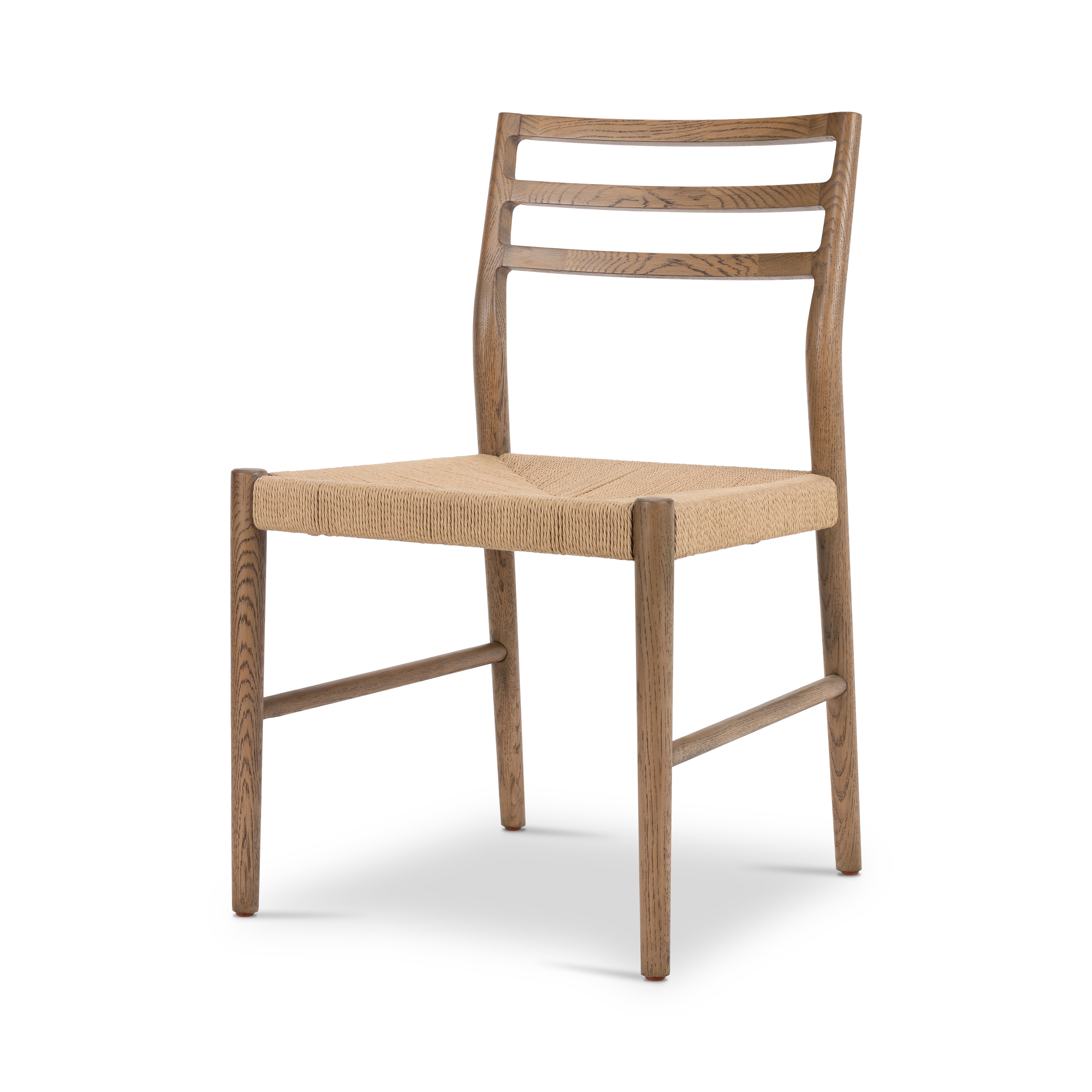 Glenmore Woven Dining Chair-Smoked Oak - Four Hands