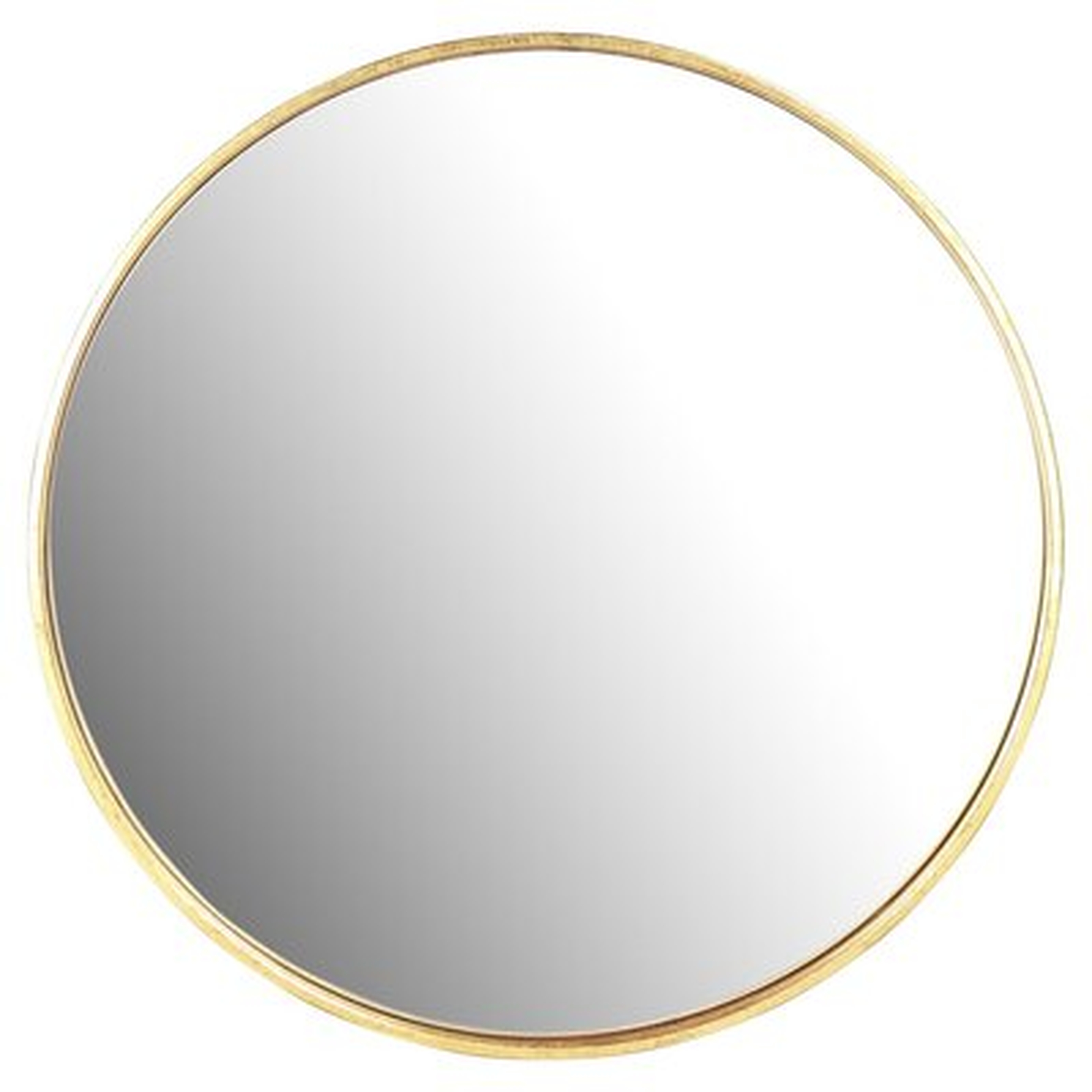 Milano Round Mirror - Wayfair