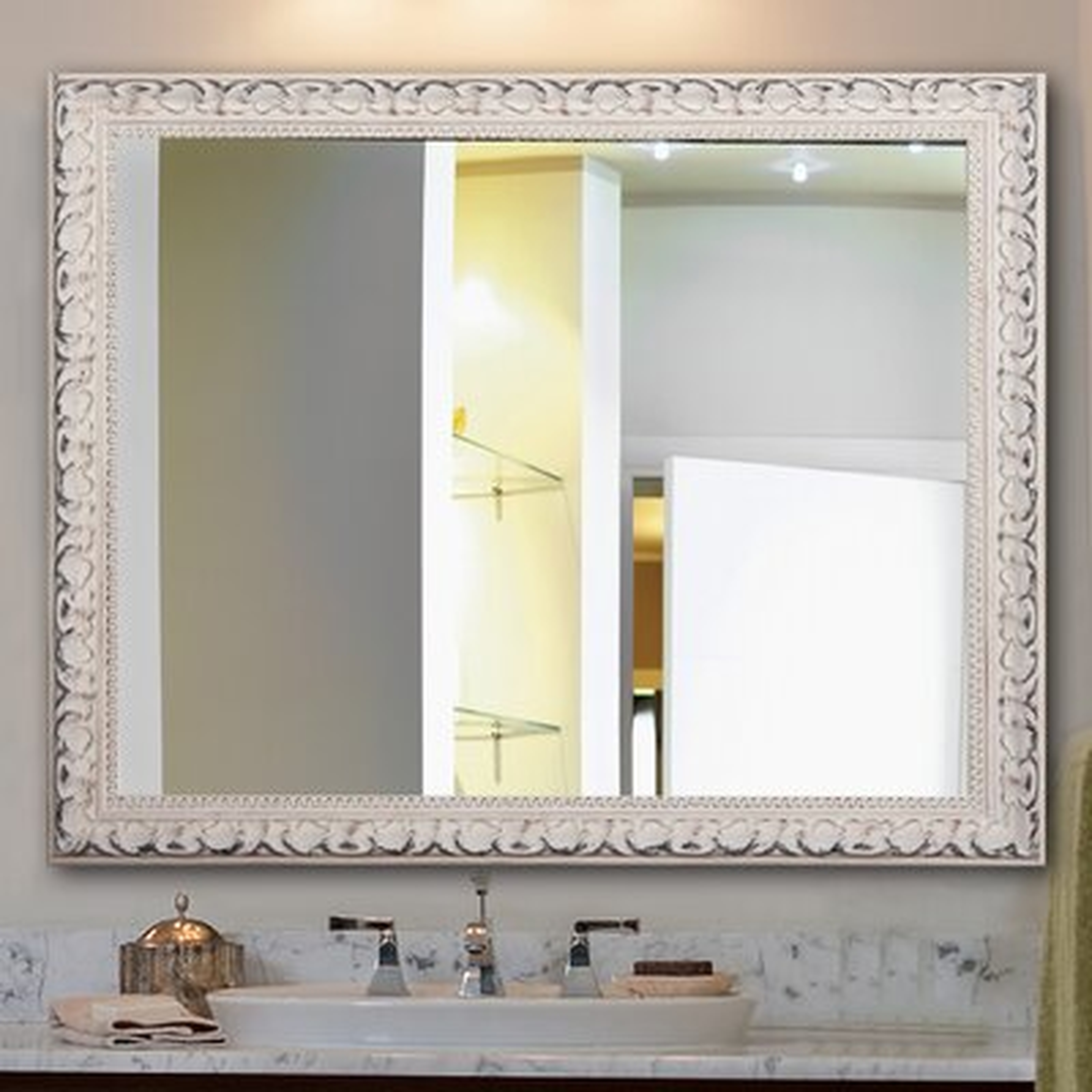 Rectangle French Victorian Wall Mirror - Wayfair