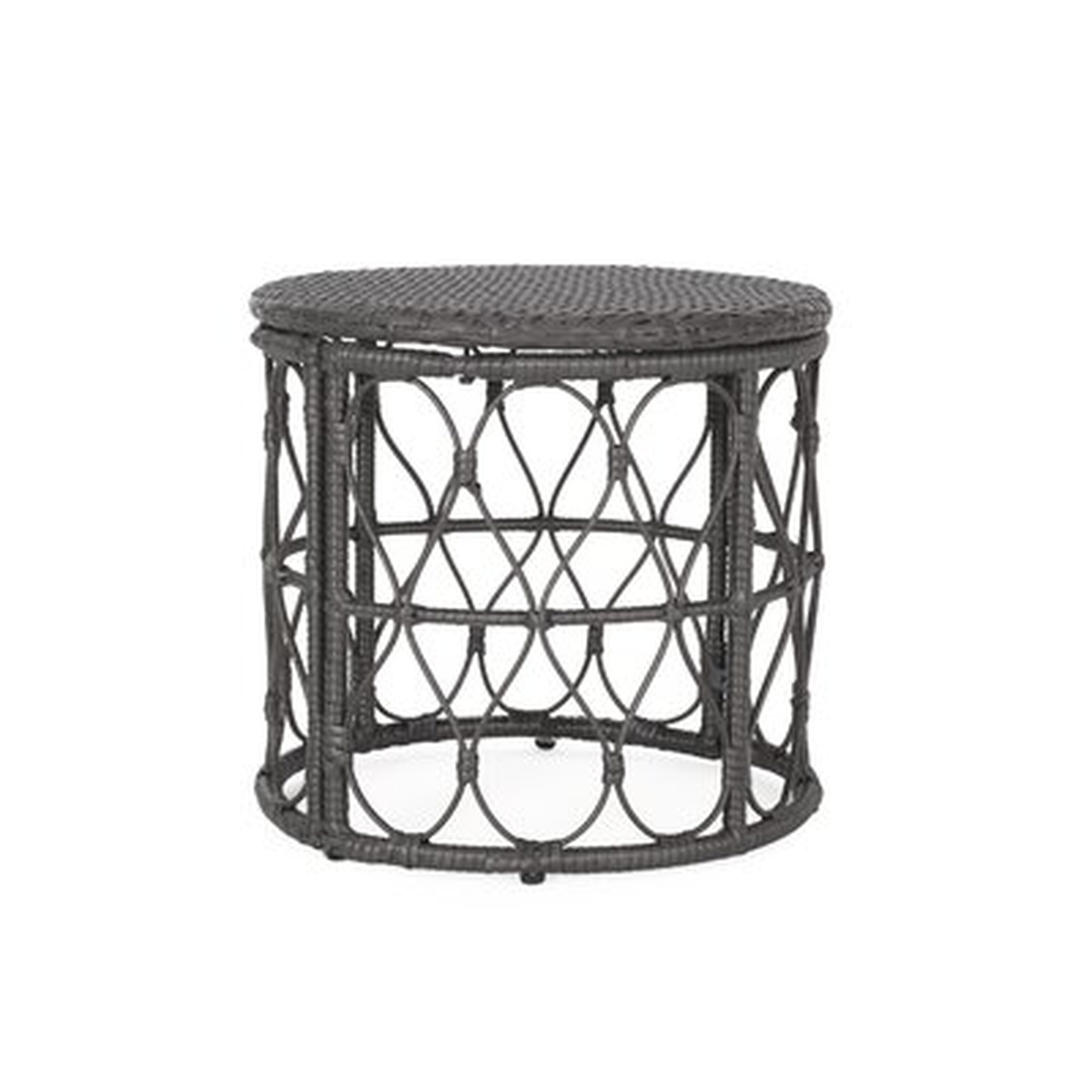 Rhode Outdoor Outdoor Wicker Side Table - Wayfair