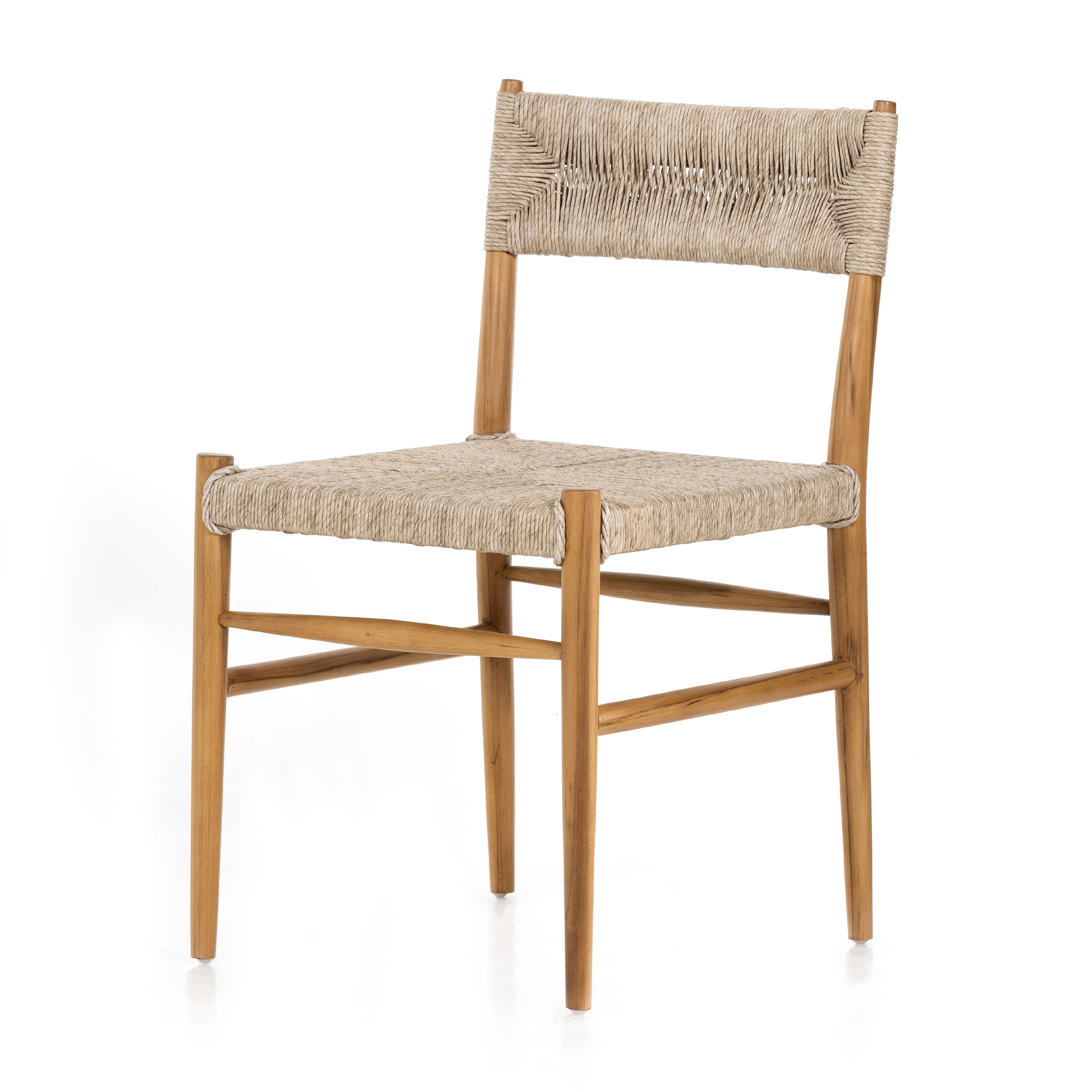 Lomas Outdoor Dining Chair-Natural Teak - Four Hands