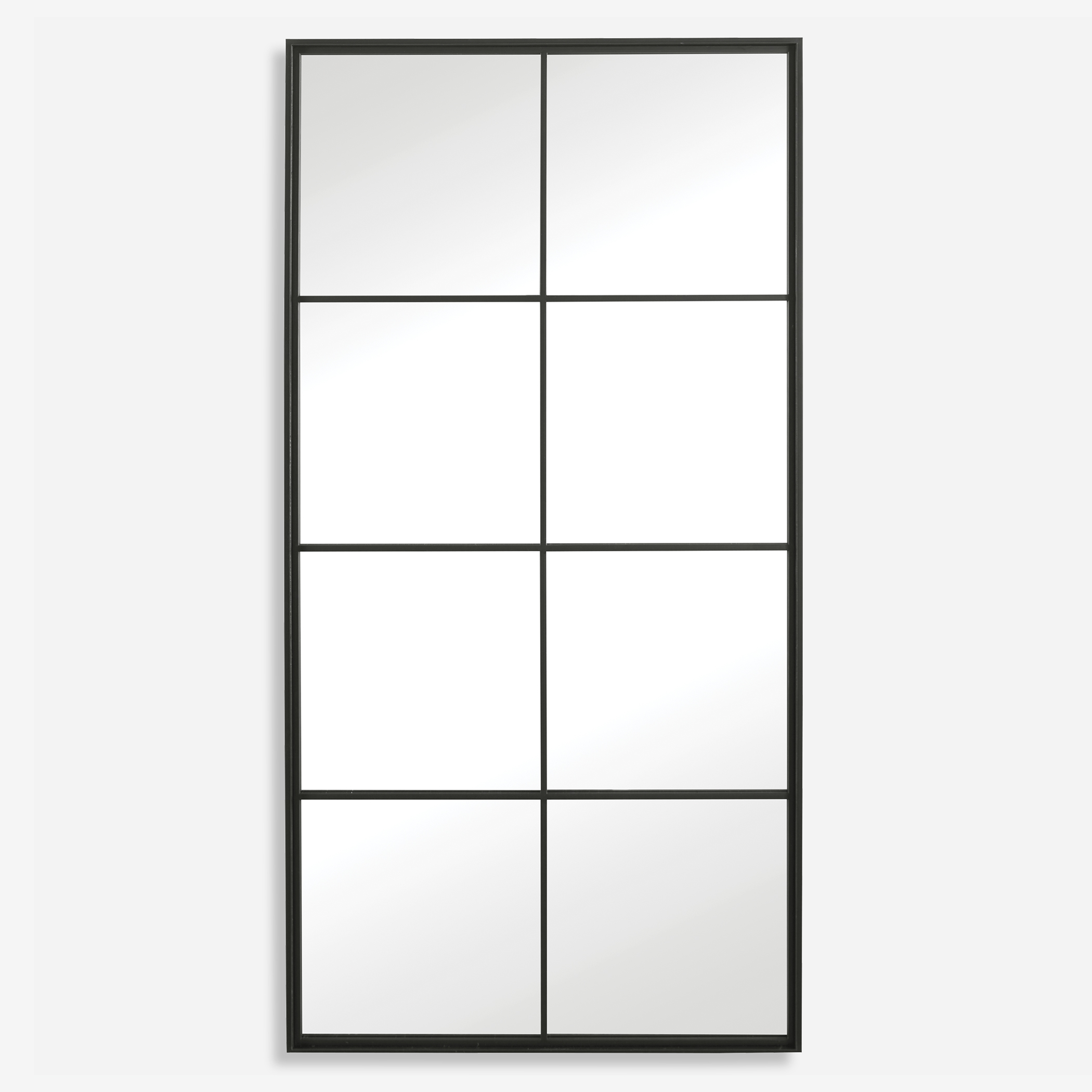 Rousseau Iron Window Mirror - Uttermost