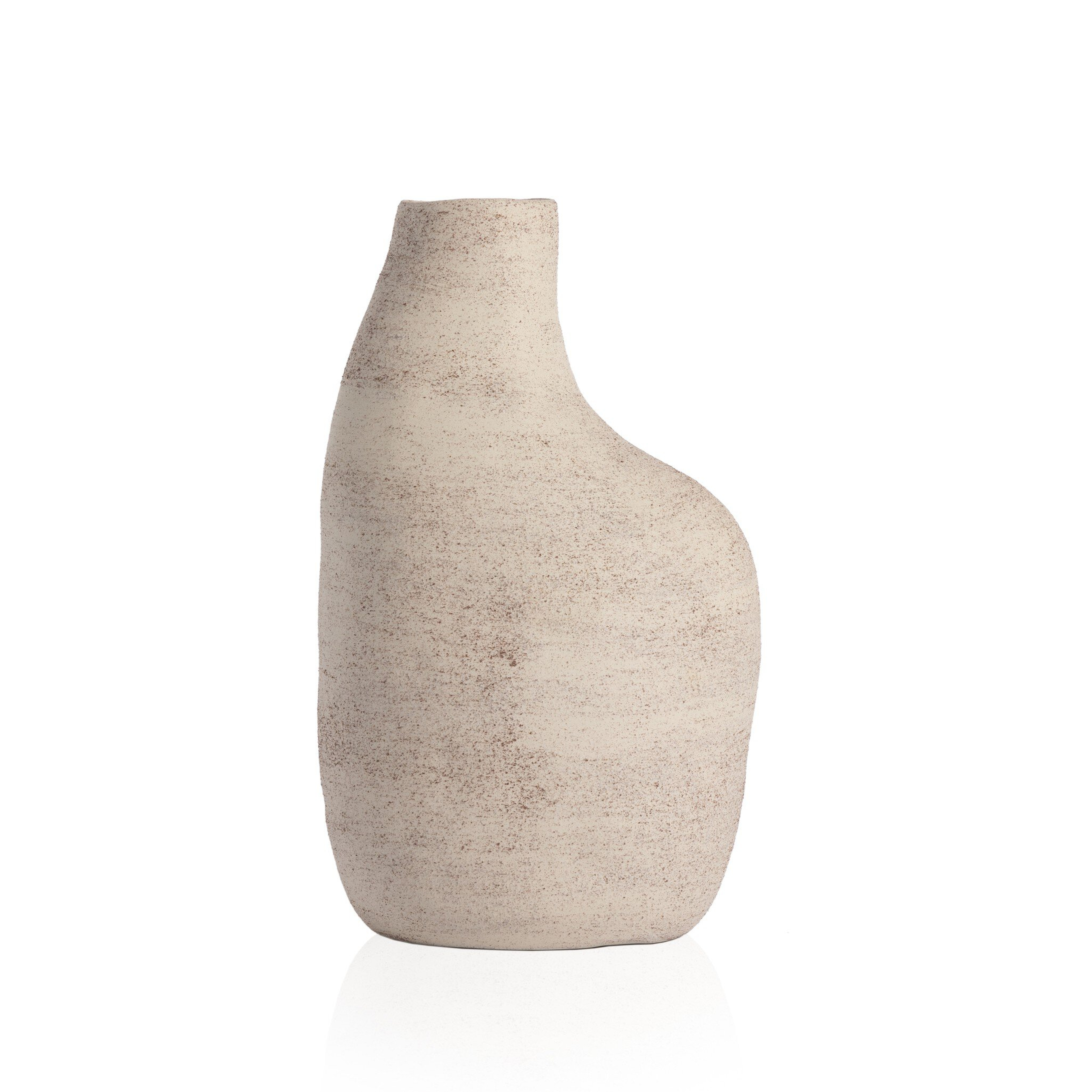 Arid Vase - Distressed Cream - Four Hands