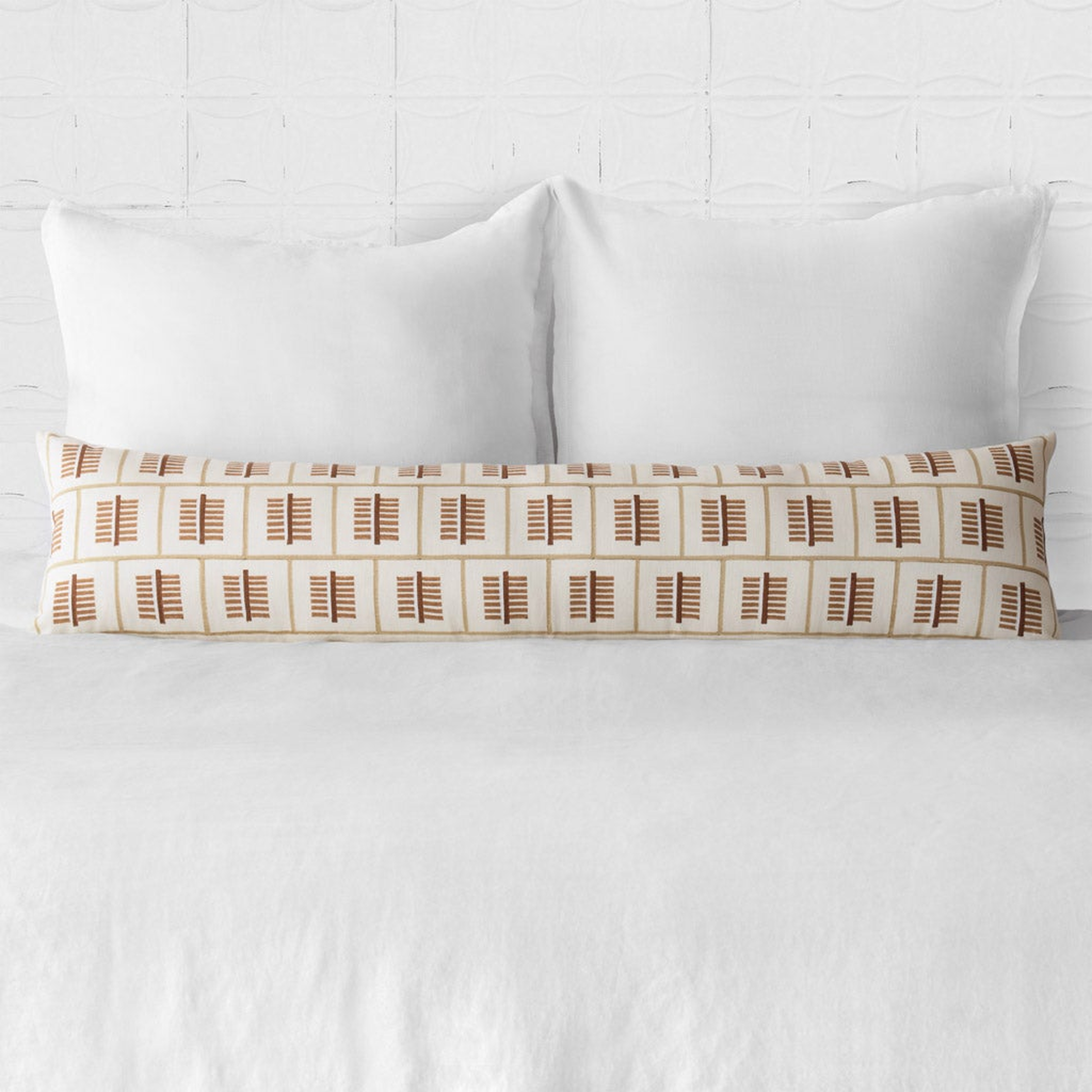 The Citizenry Chand Lumbar Pillow | Latte - The Citizenry
