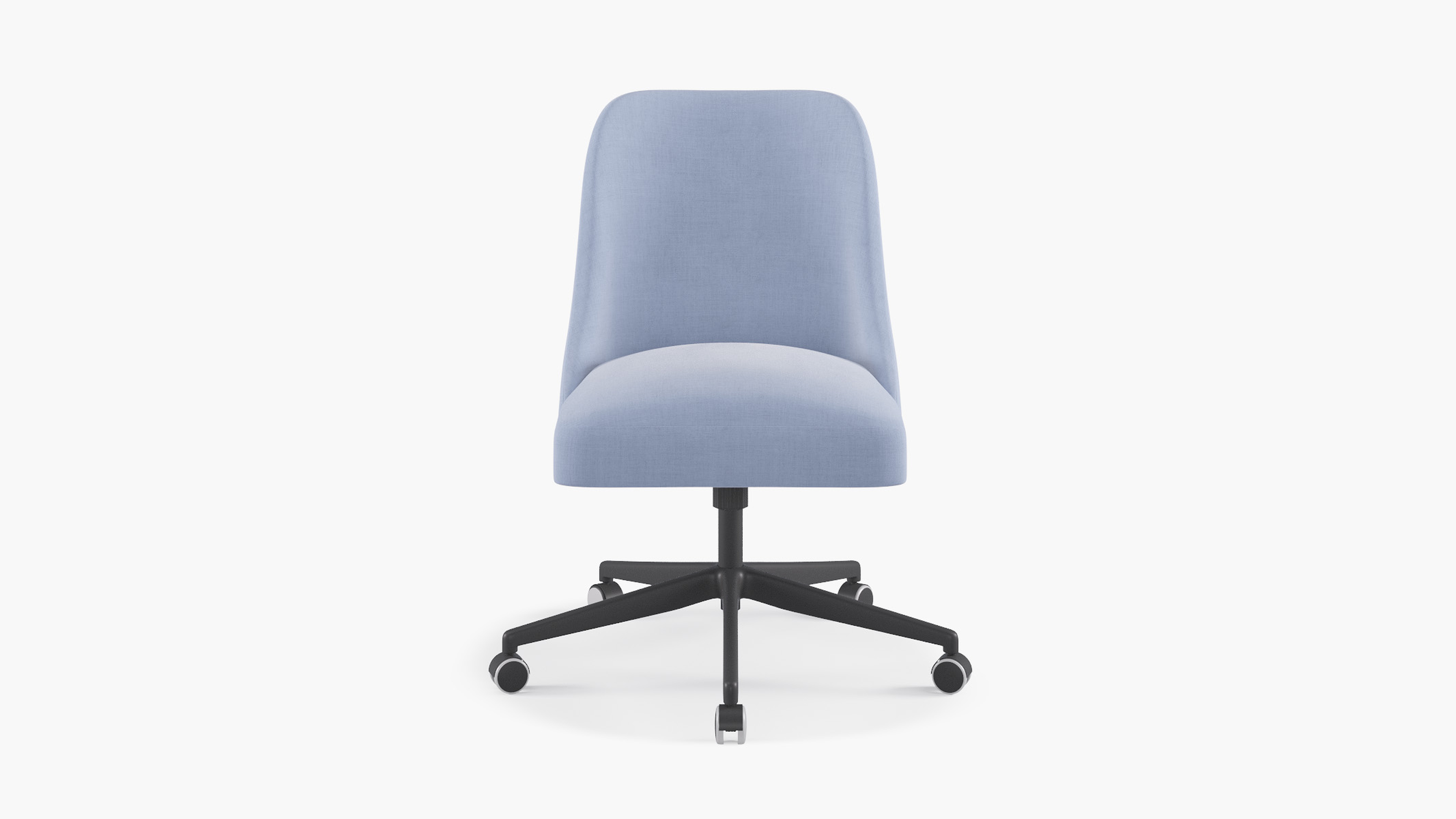 Tailored Task Chair, Denim Everyday Linen - The Inside
