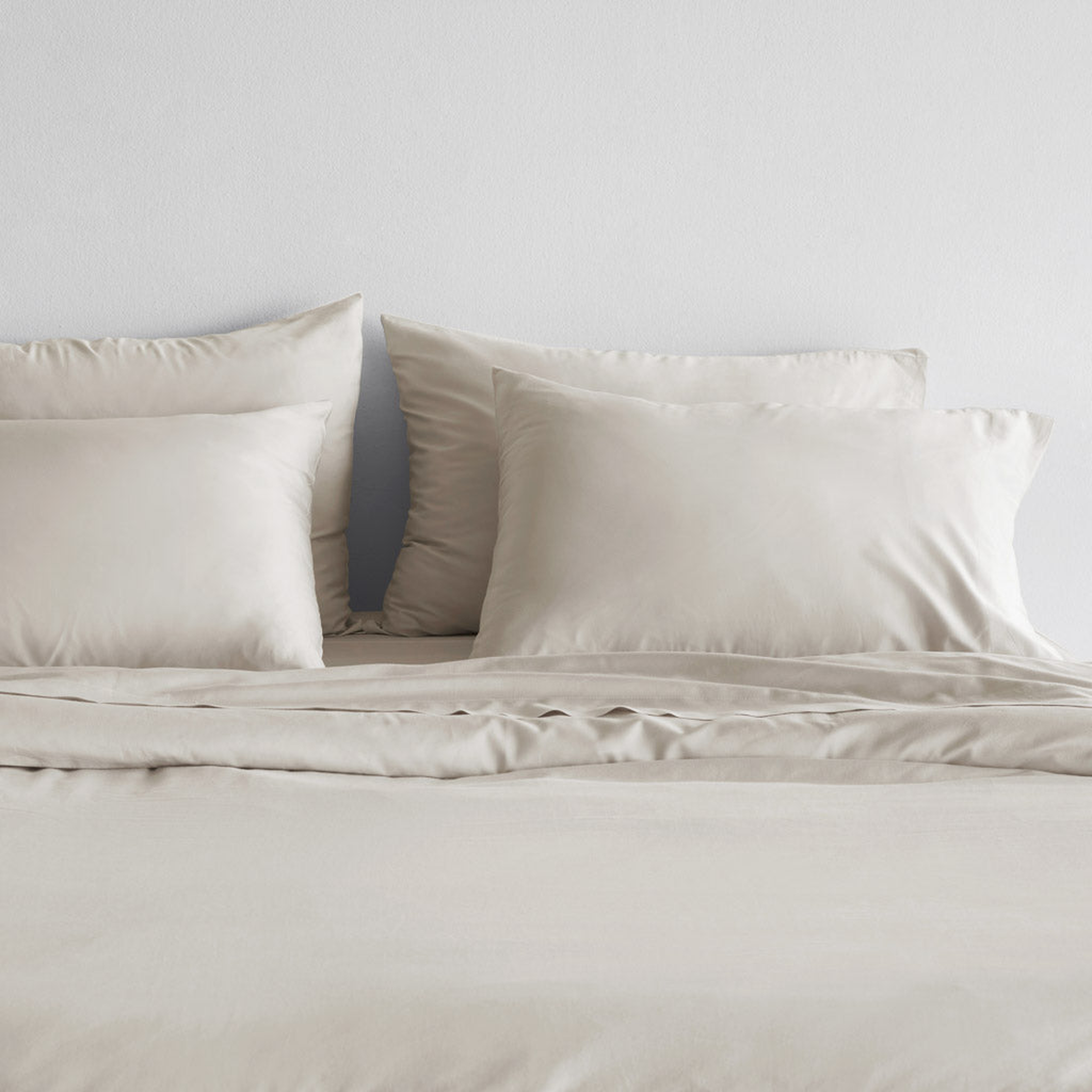 The Citizenry Organic Resort Cotton Bed Bundle | King | Solid Sand - The Citizenry