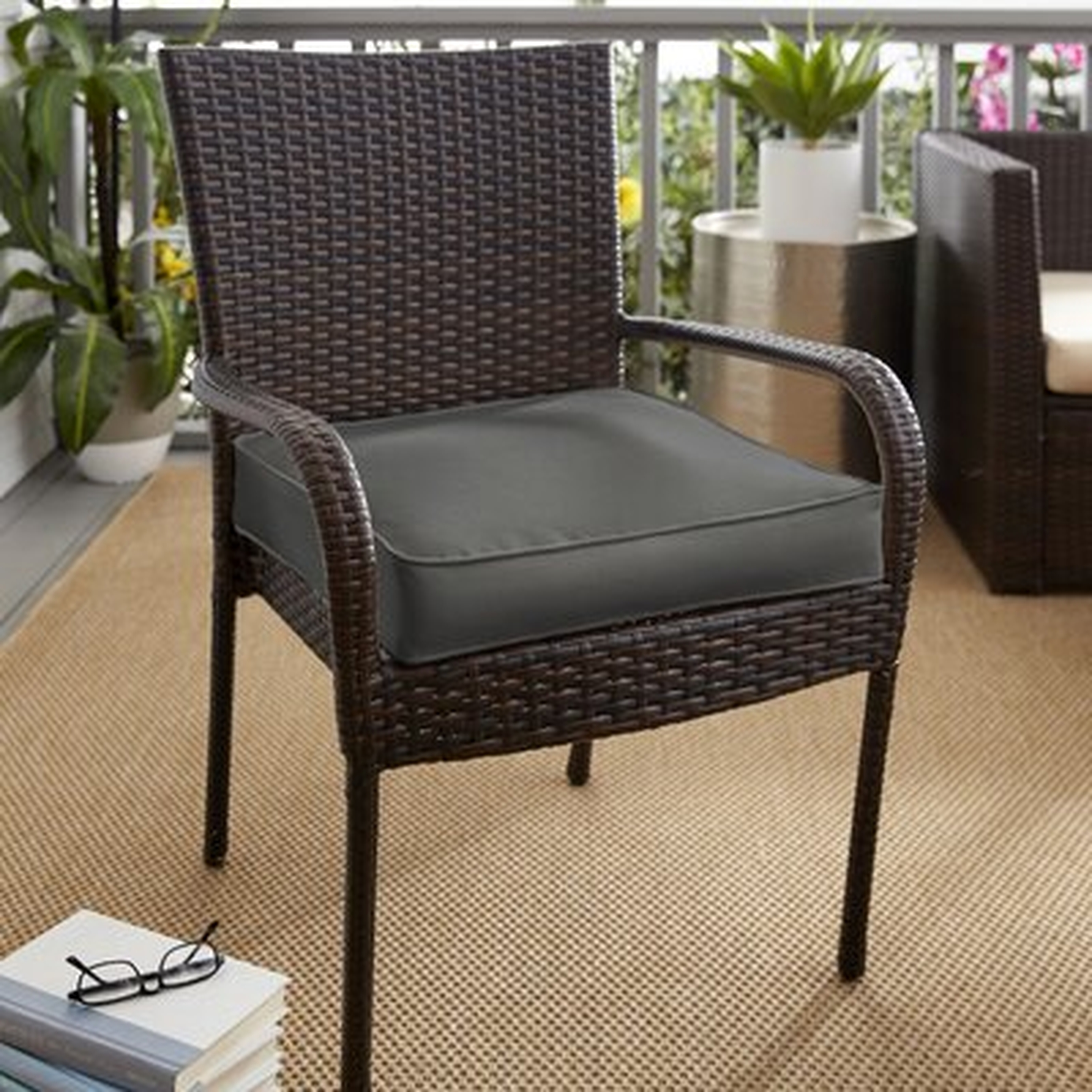 Indoor/Outdoor Chair Cushion - Birch Lane