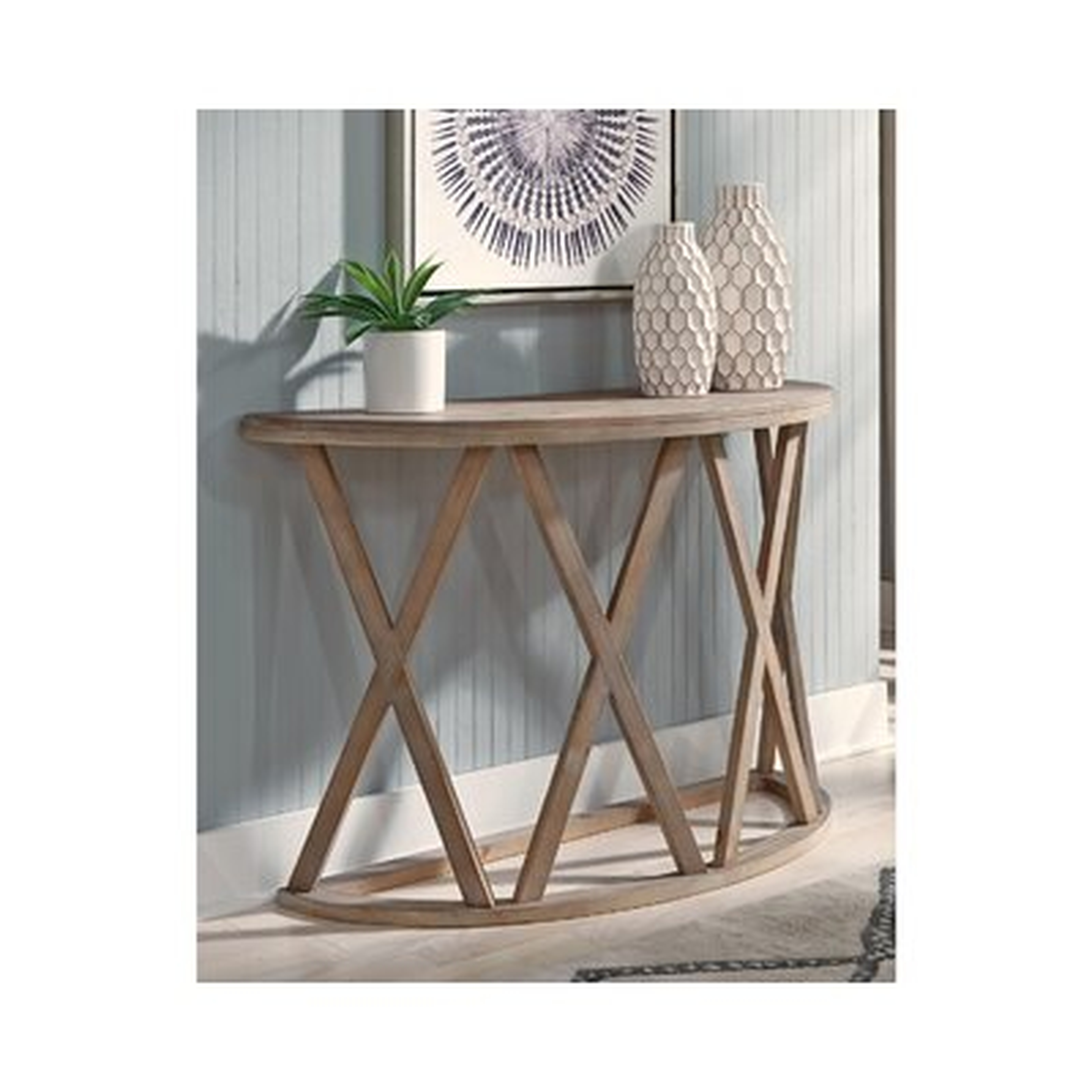 Floraville 48" Solid Wood Console Table - Wayfair