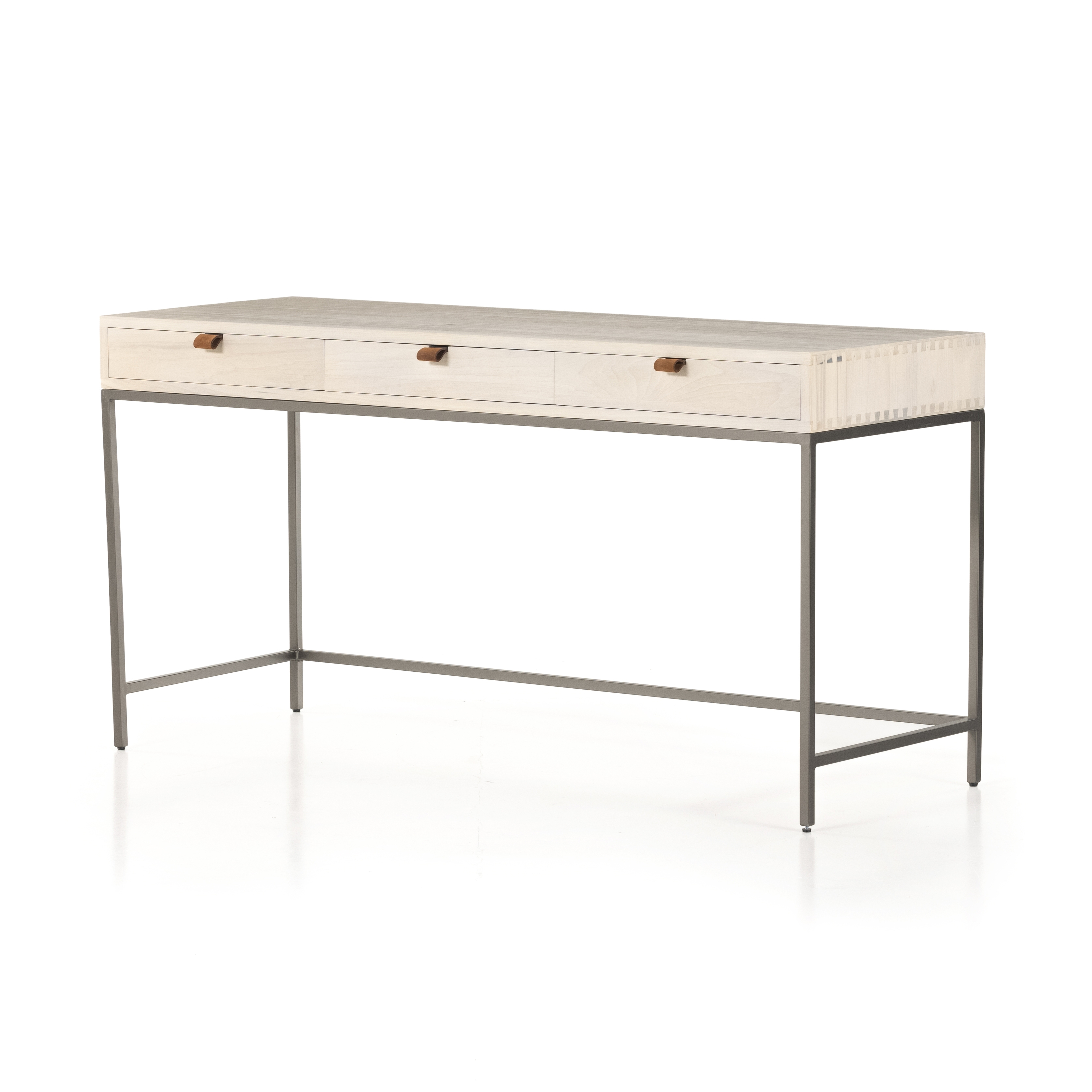 Trey Modular Writing Desk-Dove Poplar - Four Hands
