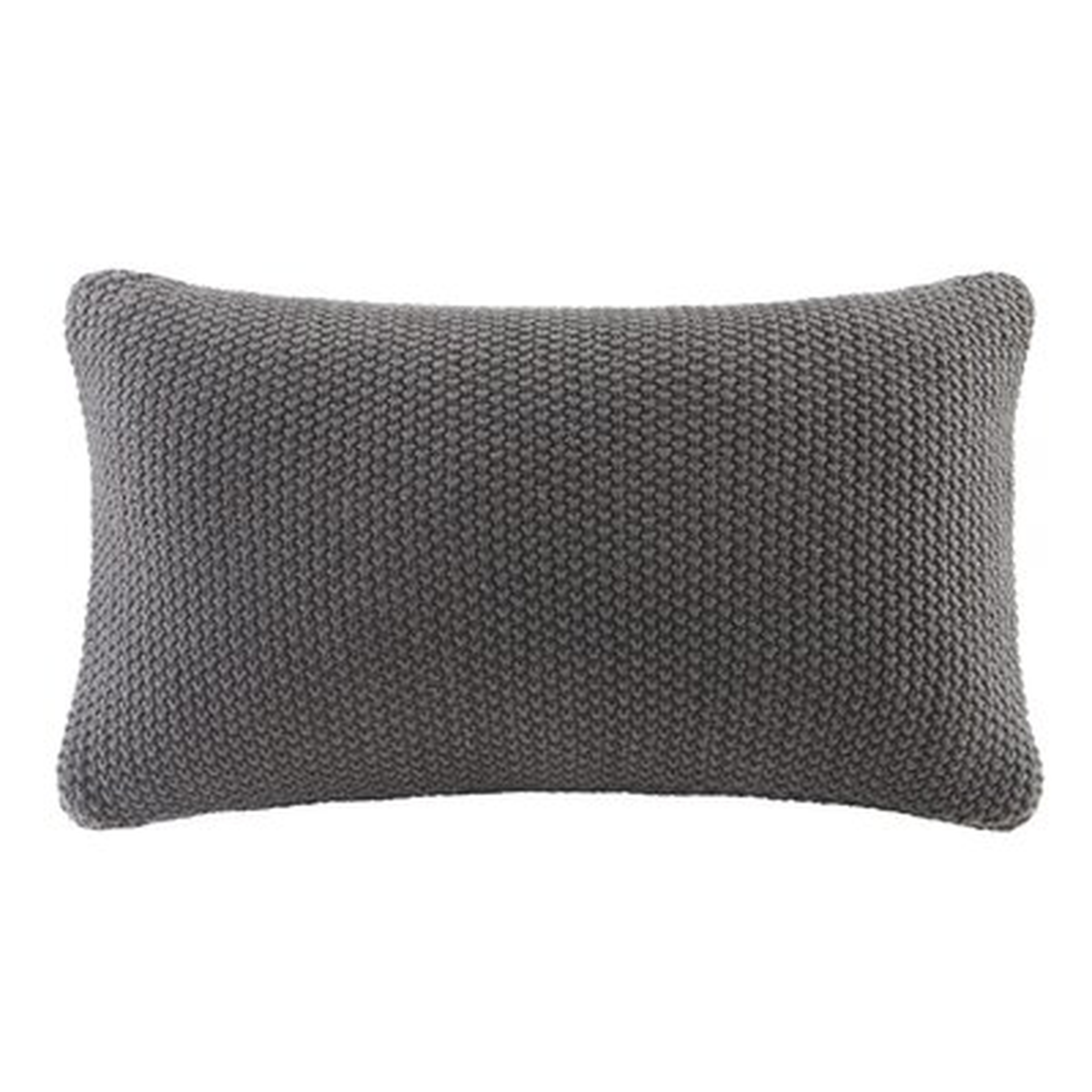 Caronni Knit Lumbar Pillow Cover - AllModern