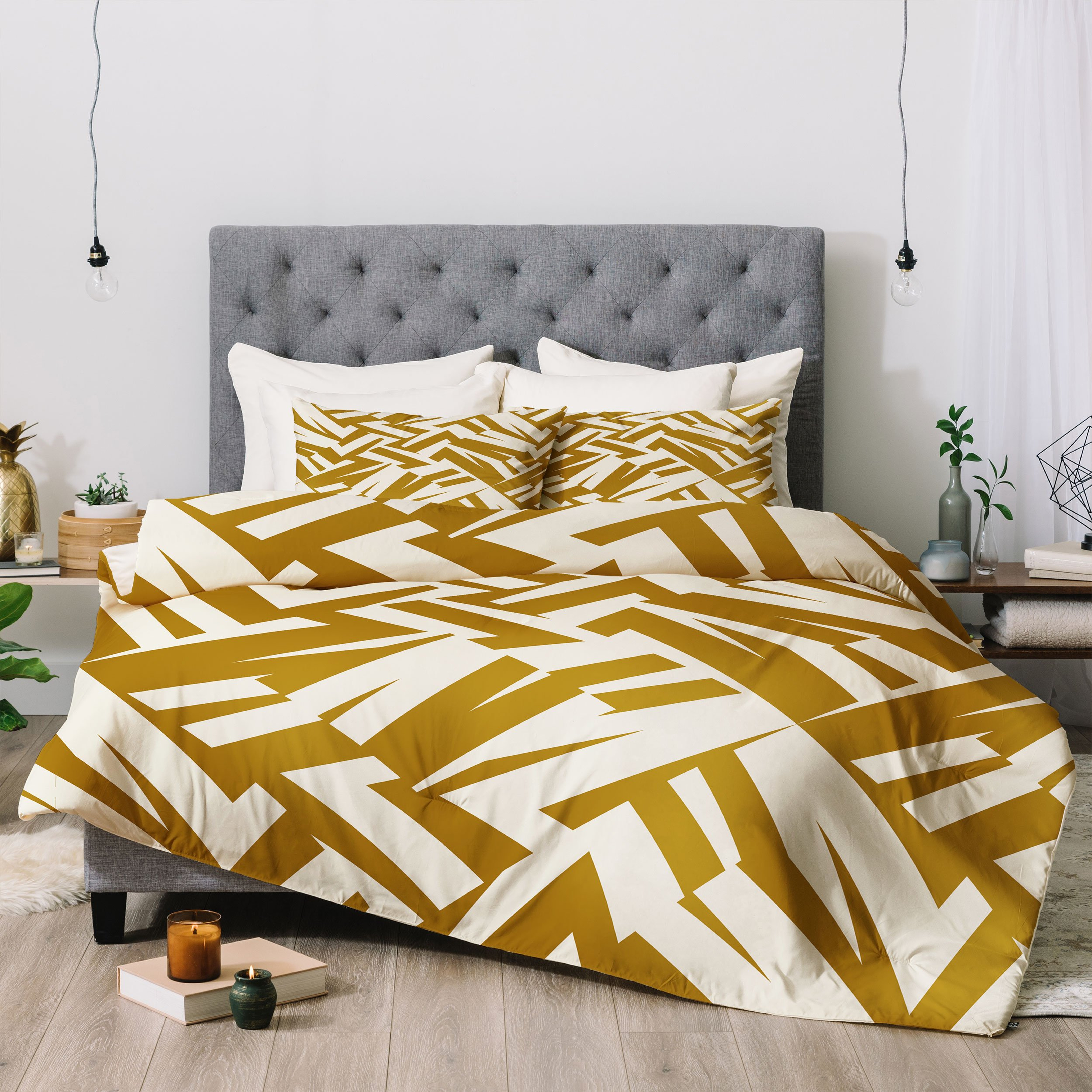 Marta Barragan Camarasa Geometric forms 06 Comforter - King / Comforter Only - Wander Print Co.