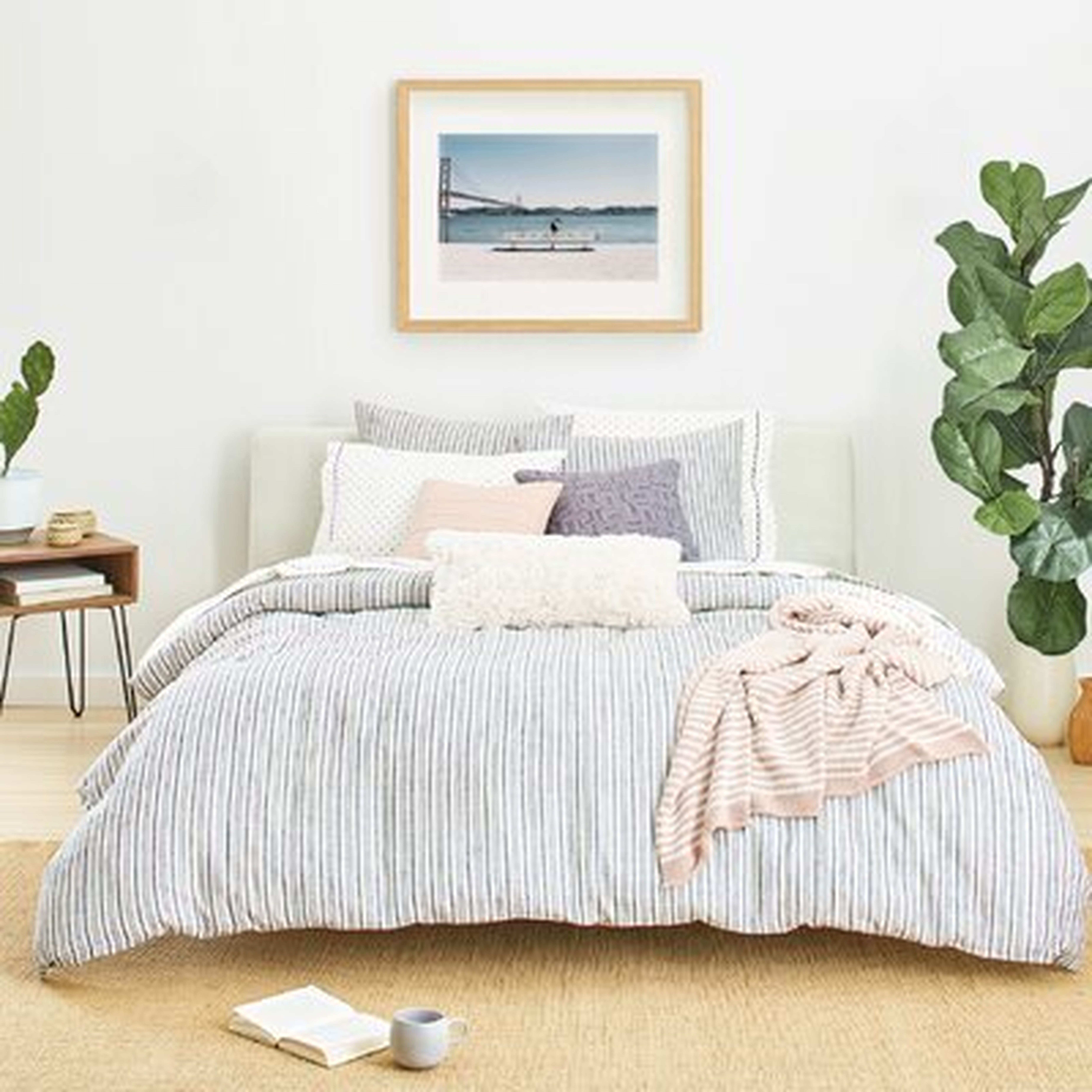 Laguna Stripe Reversible Comforter Set - AllModern