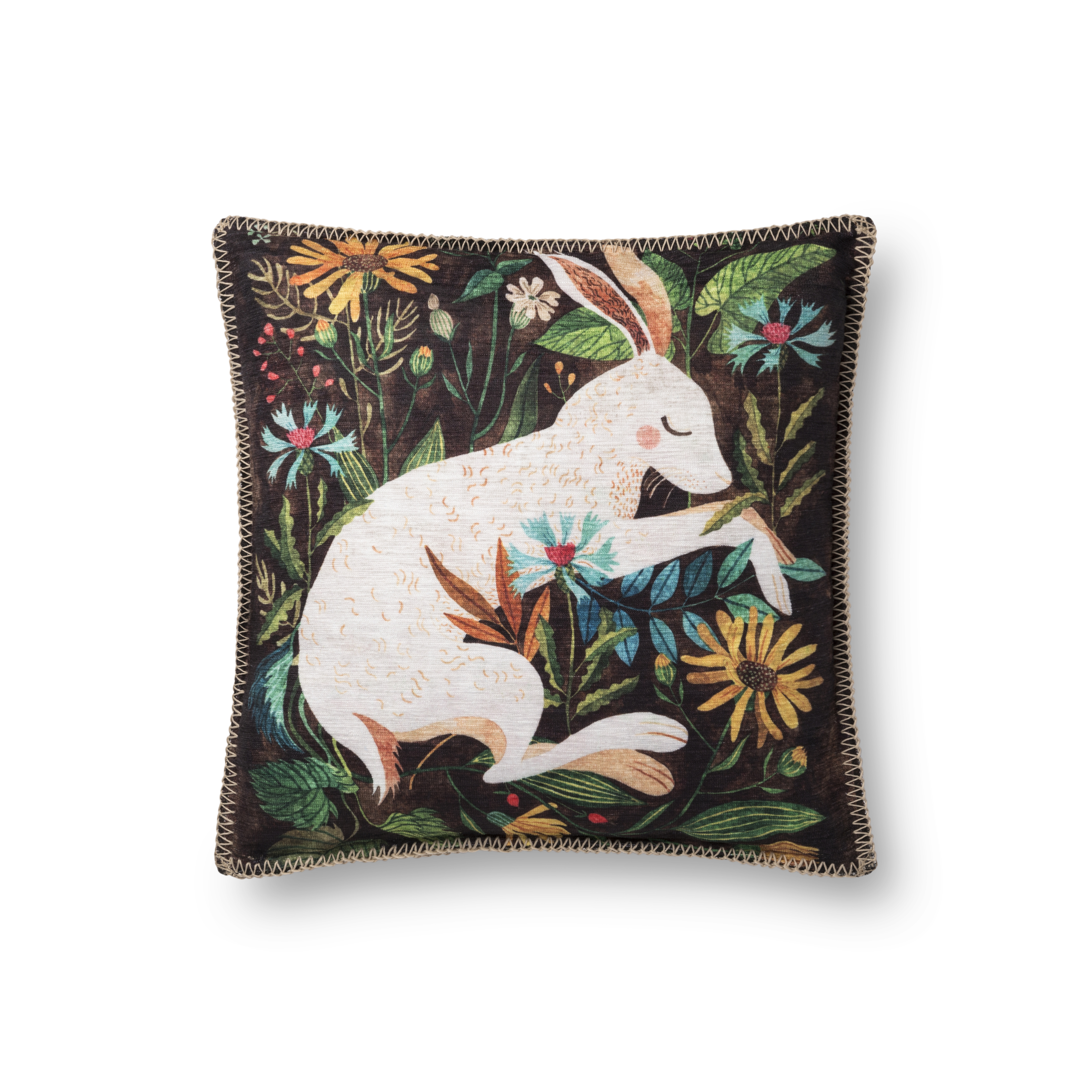 Loloi PILLOWS P0740 Multi 18" x 18" Cover Only - Loloi Rugs