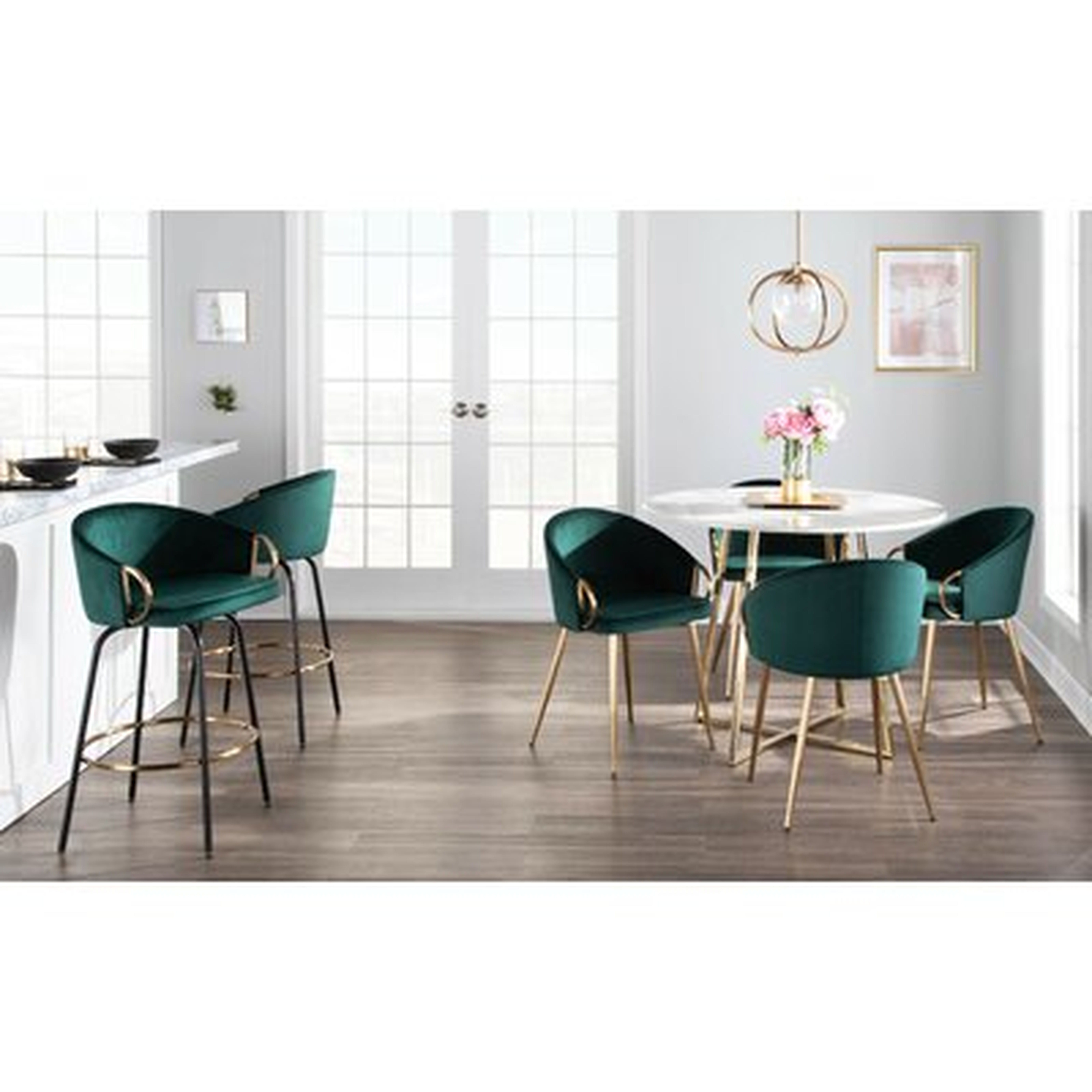 Salyer Upholstered Dining Chair - Wayfair