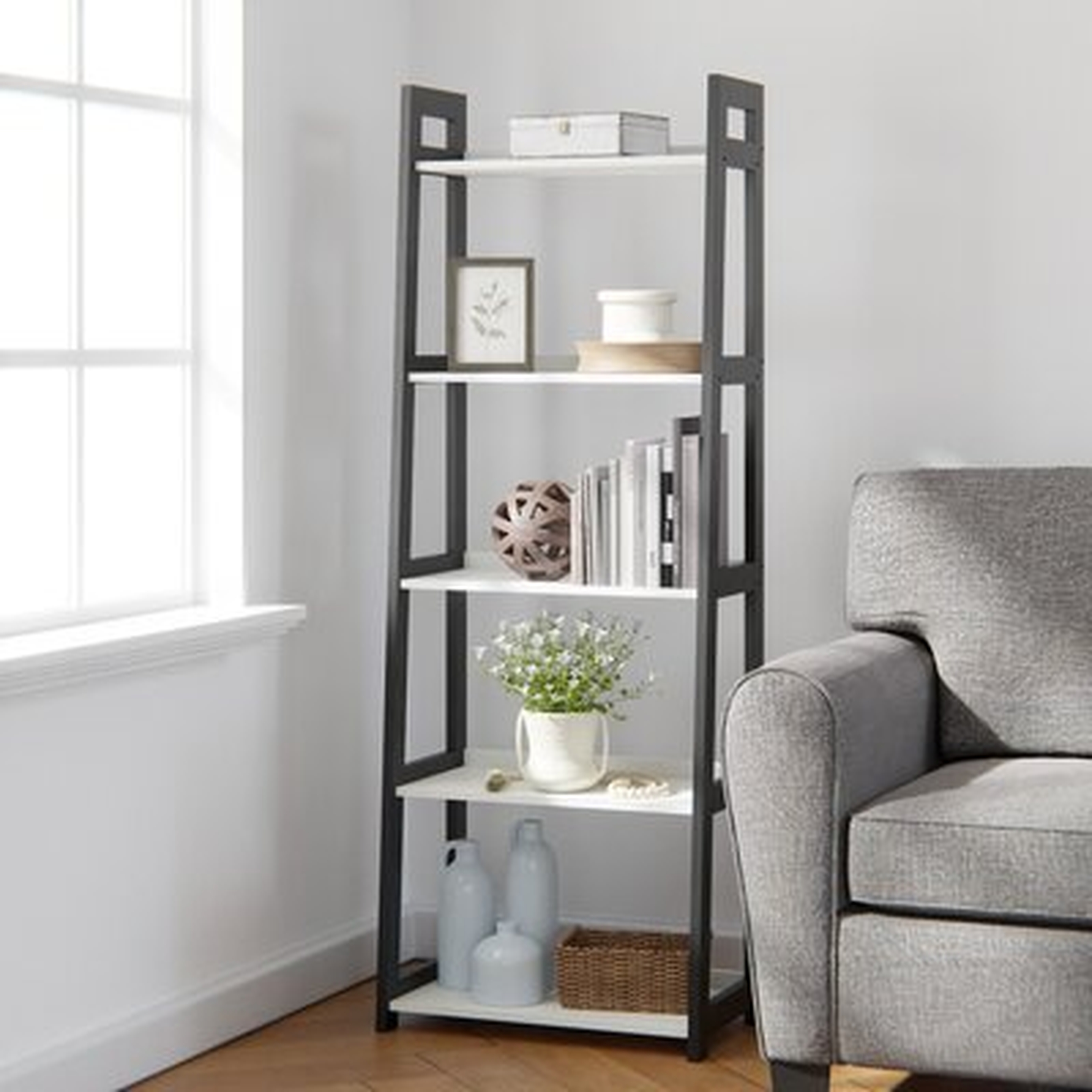 Five Tier Ladder Bookcase - Wayfair