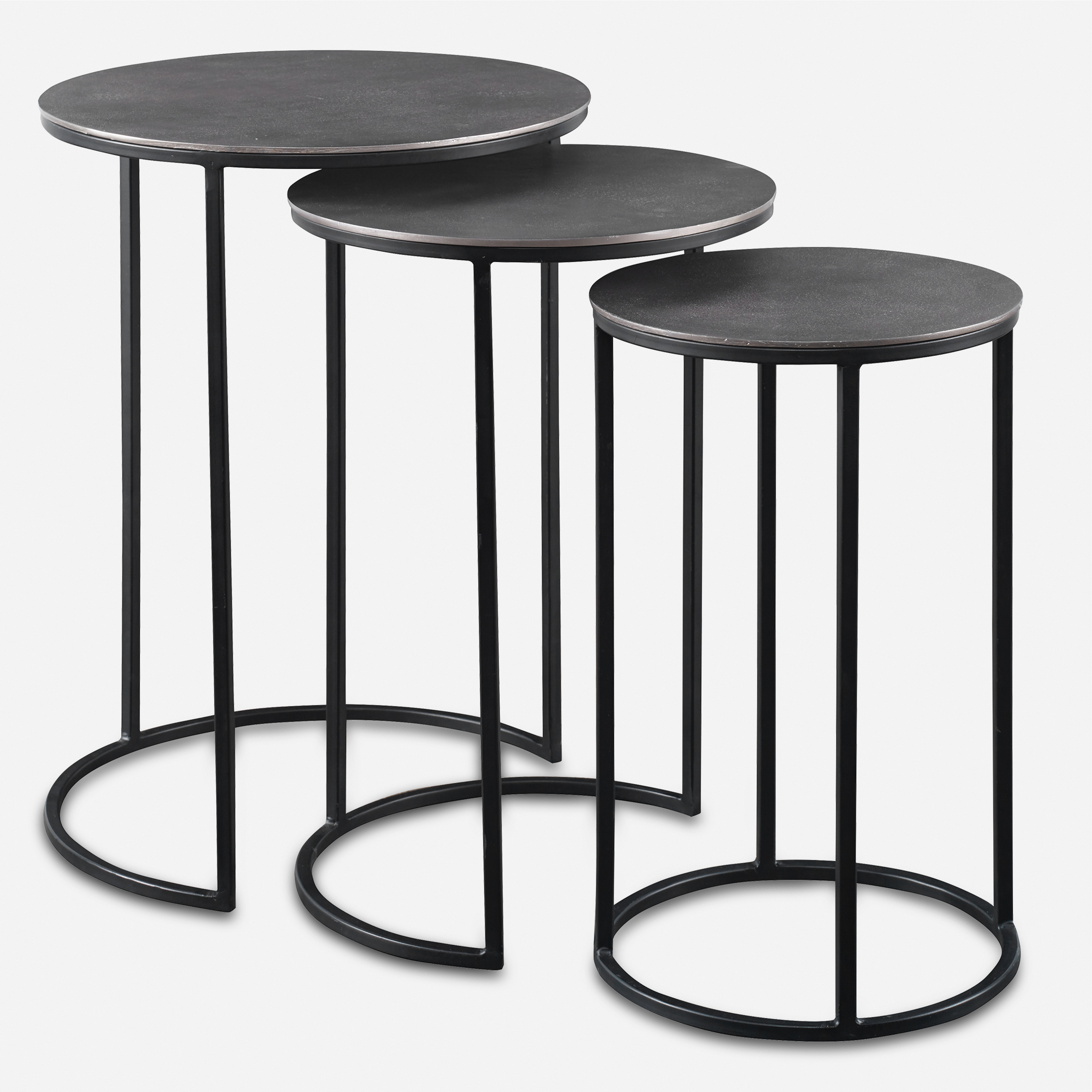 Erik Metal Nesting Tables, S/3 - Uttermost