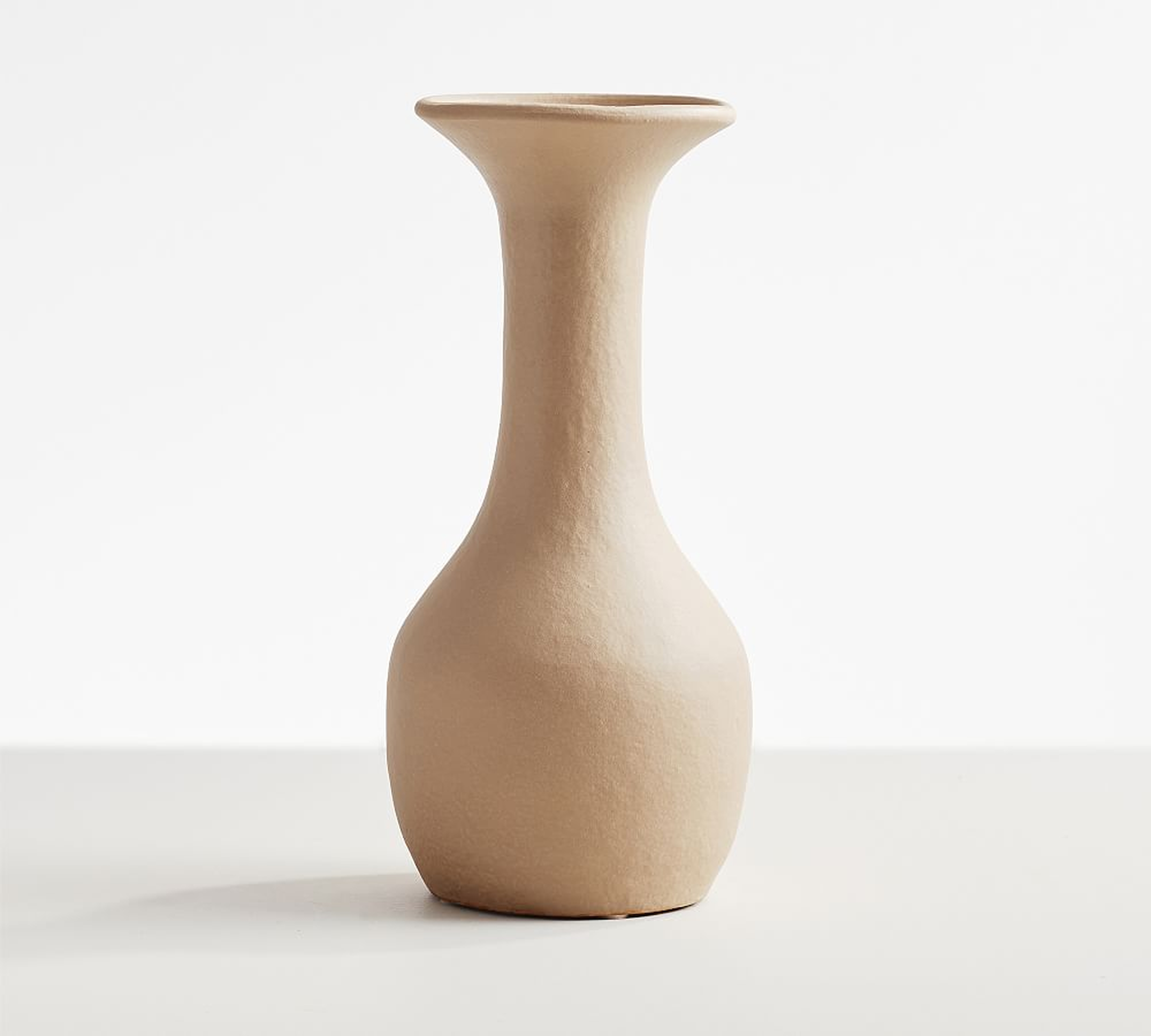 Studio Vase Collection, Gourd, Taupe - Pottery Barn