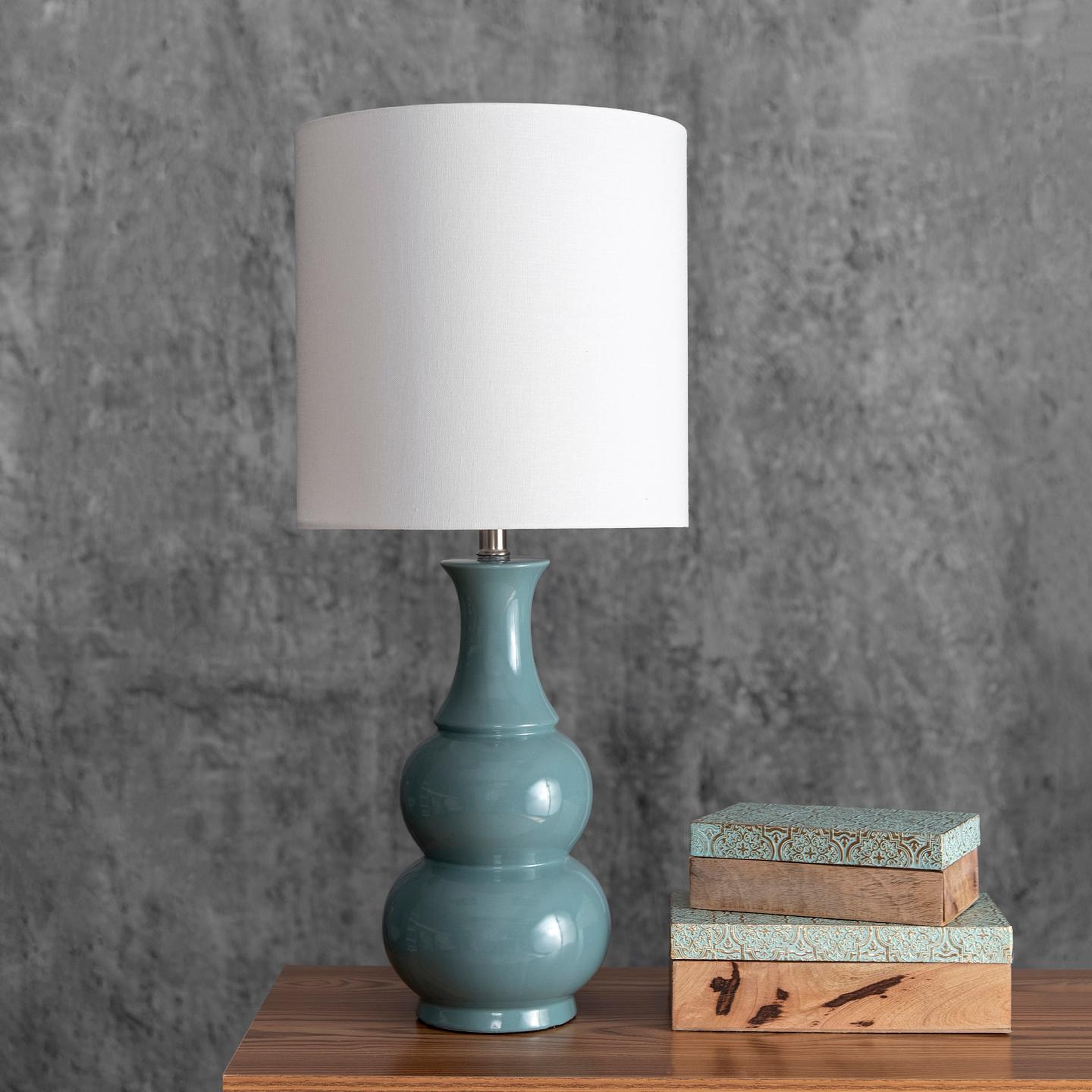 Indo 29" Ceramic Table Lamp - Loom 23