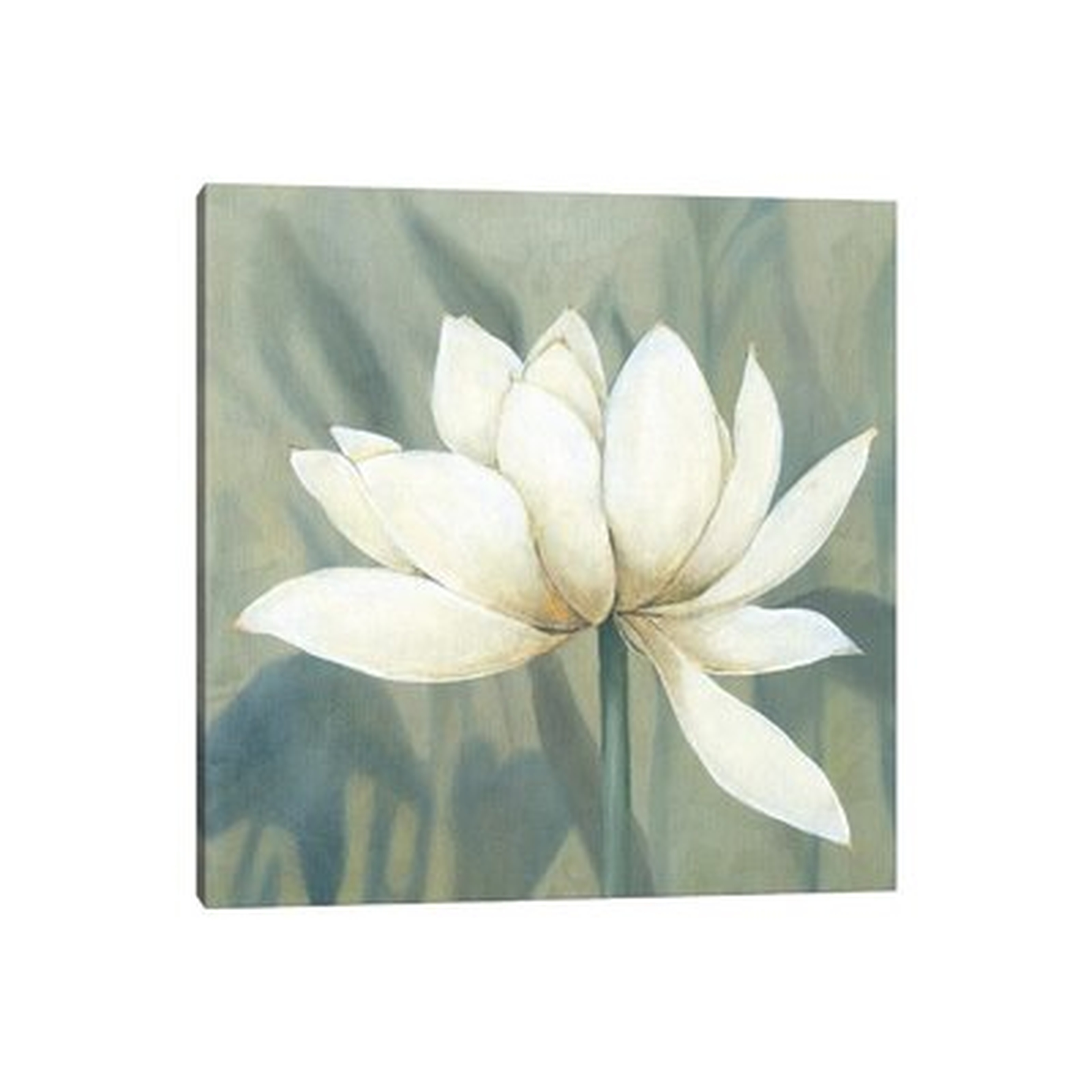 Waterlily II by Carol Robinson - Wrapped Canvas Painting Print - Wayfair