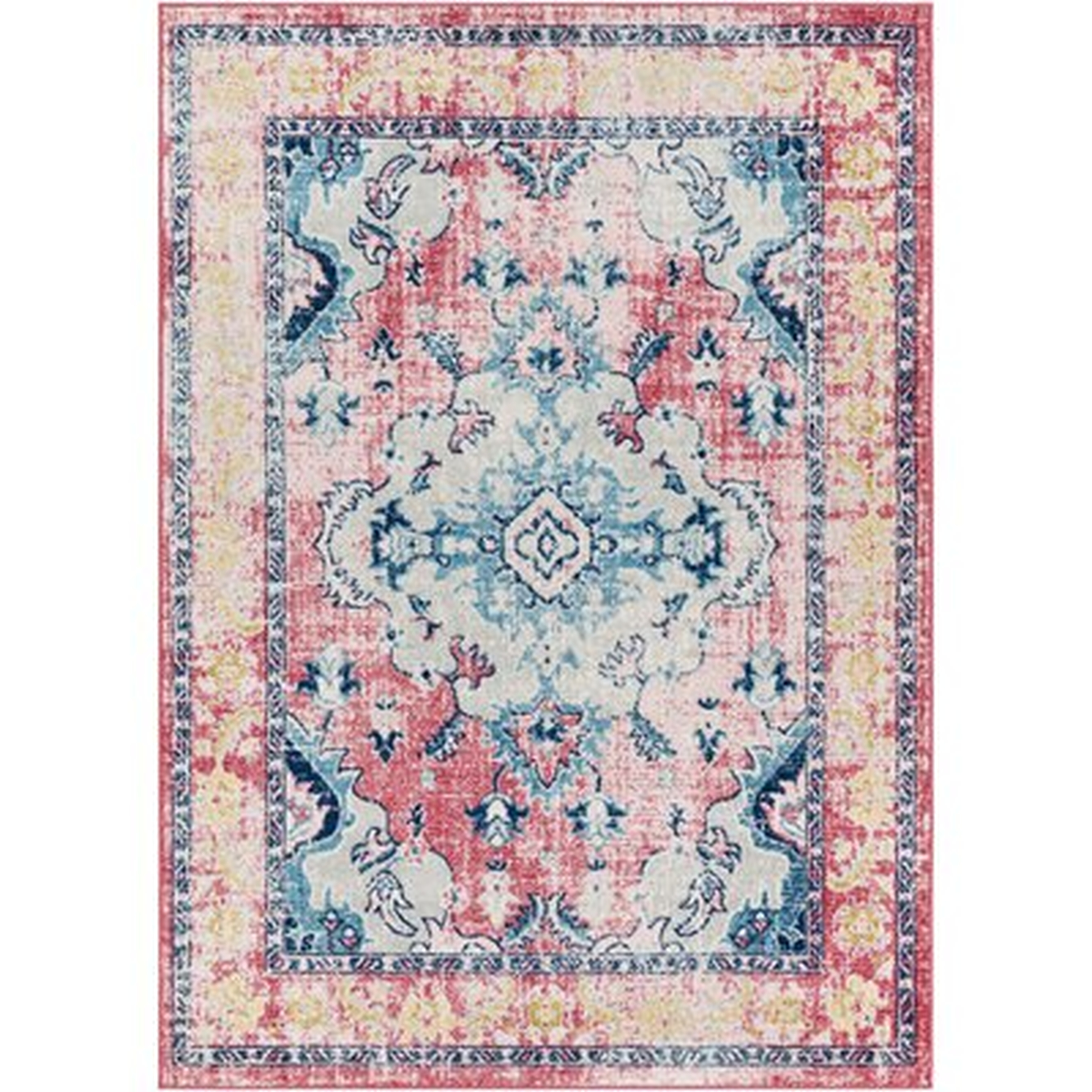 Arteaga Oriental Rose Area Rug - Wayfair