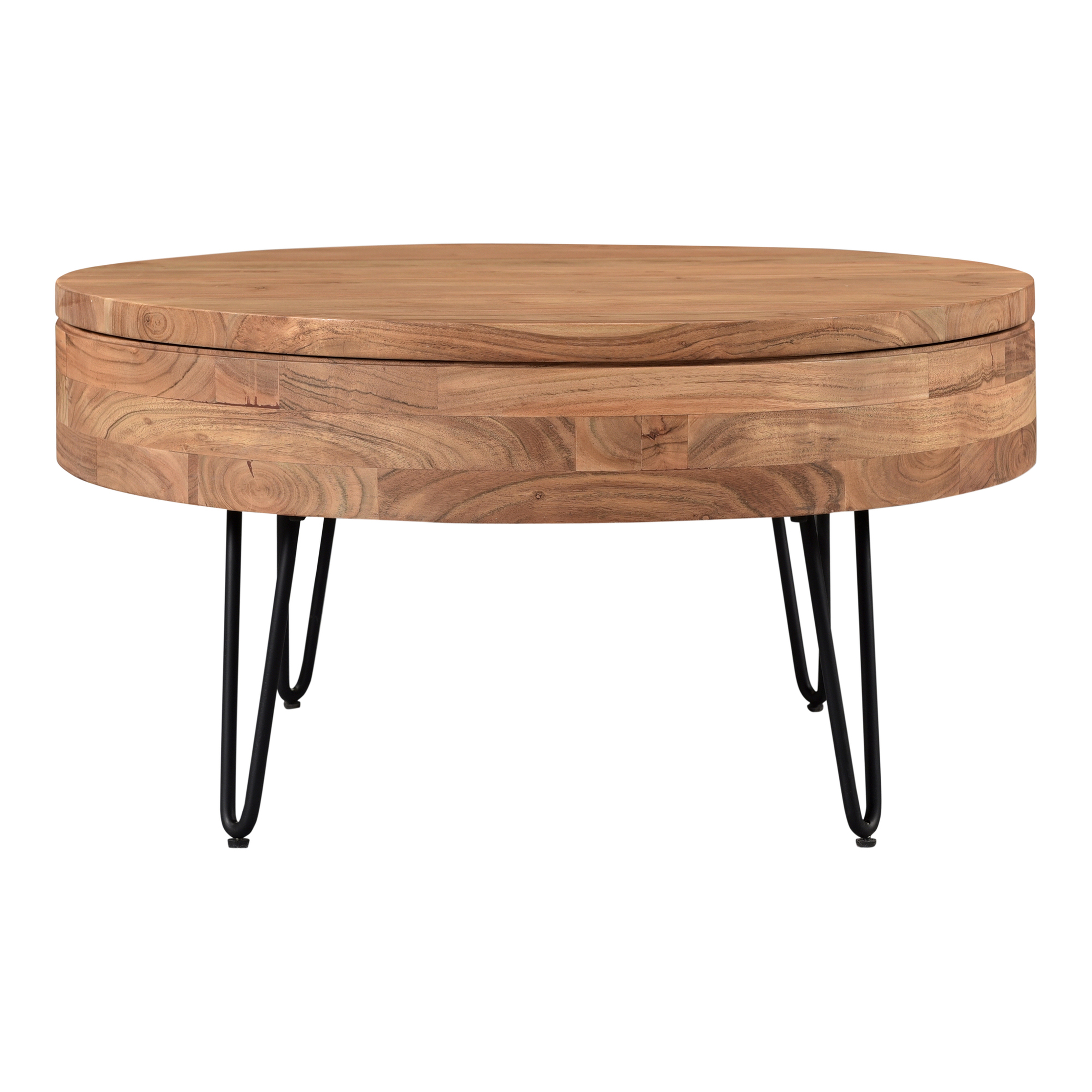 Privado Storage Coffee Table Natural - Moes Home Collection