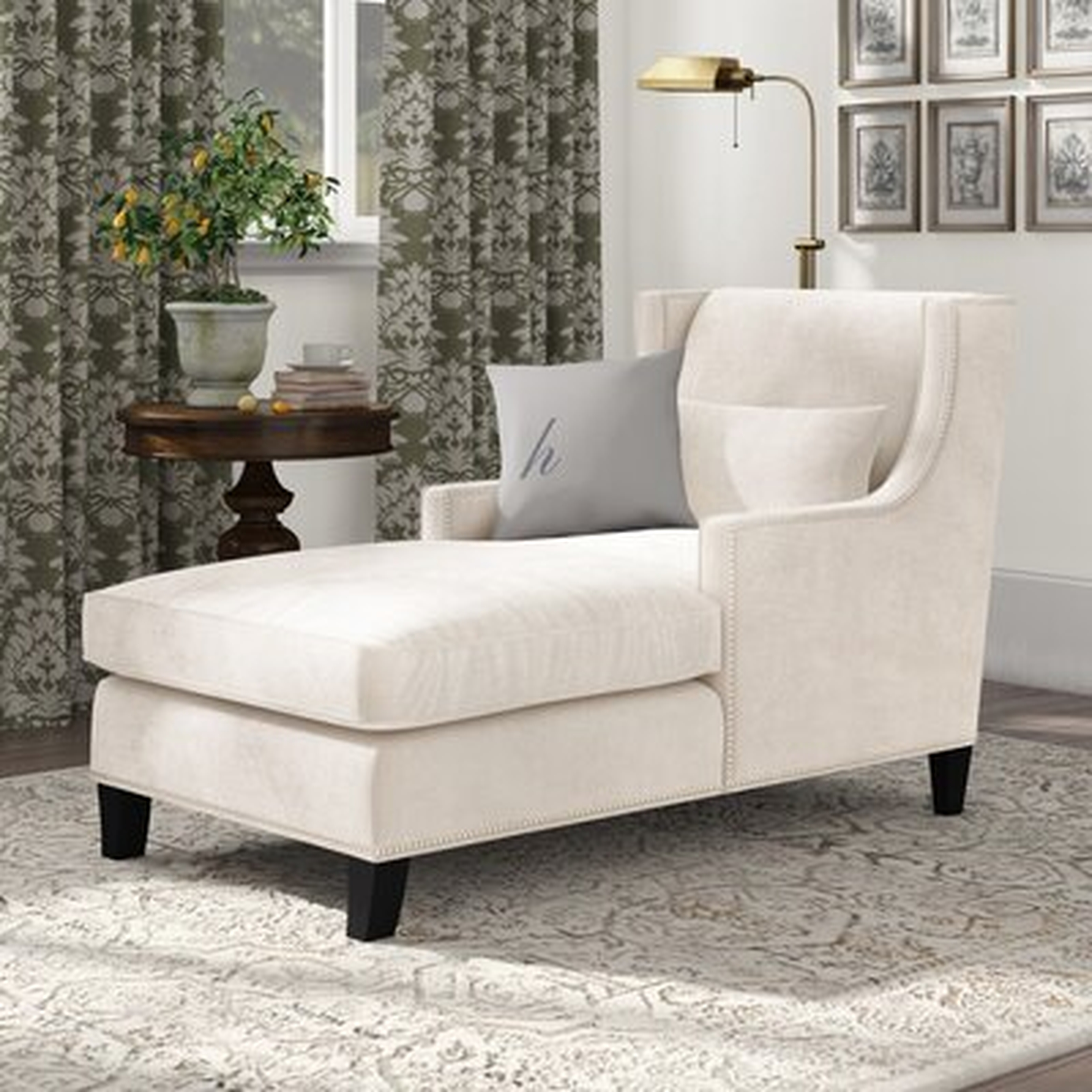 Higdon Two Arm Square Chaise Lounge - Wayfair