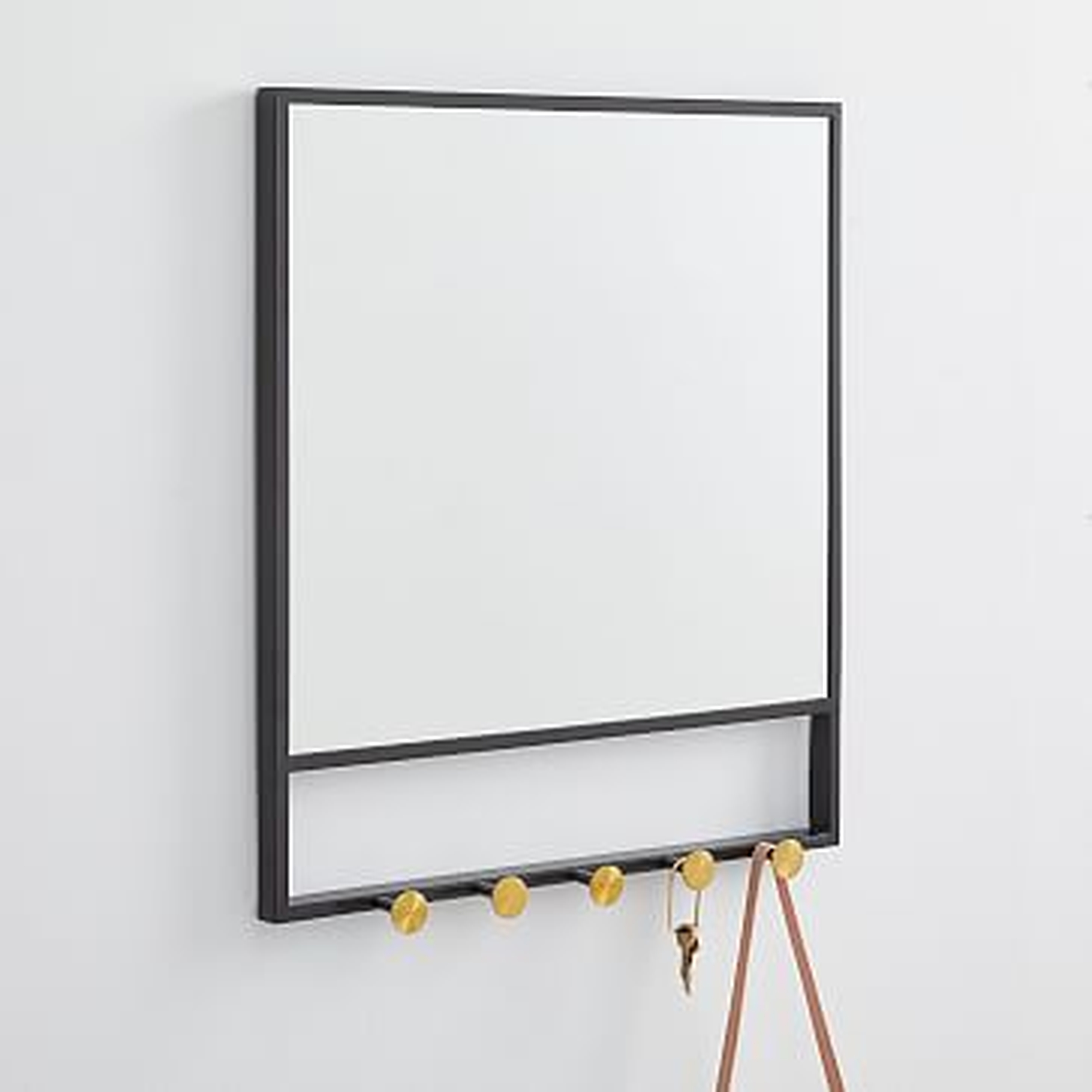 Floating Lines Wall Mirror - West Elm