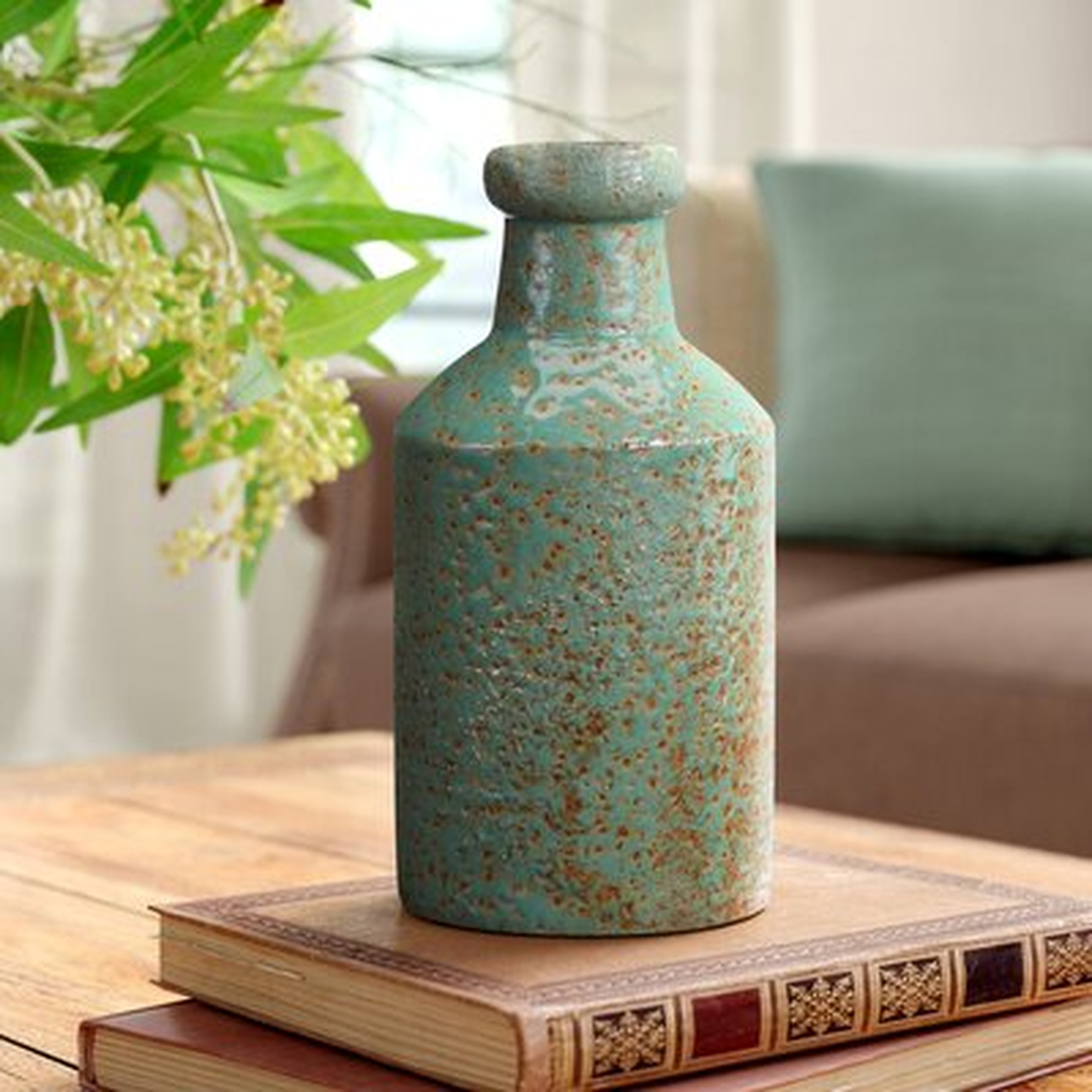 Chouteau Ceramic Milk Jug Table Vase - Wayfair