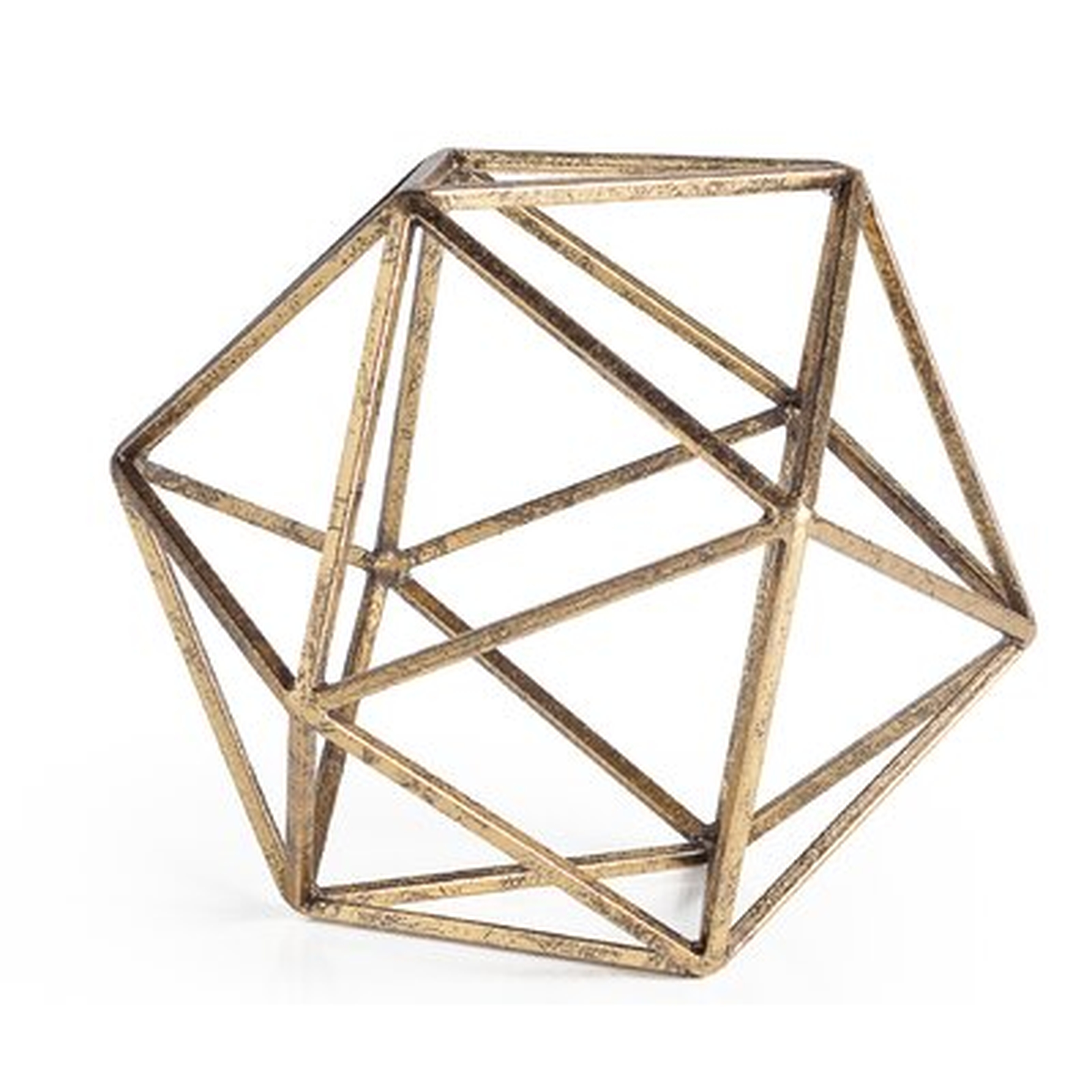 Alariz Polygon Decor Sculpture - Wayfair