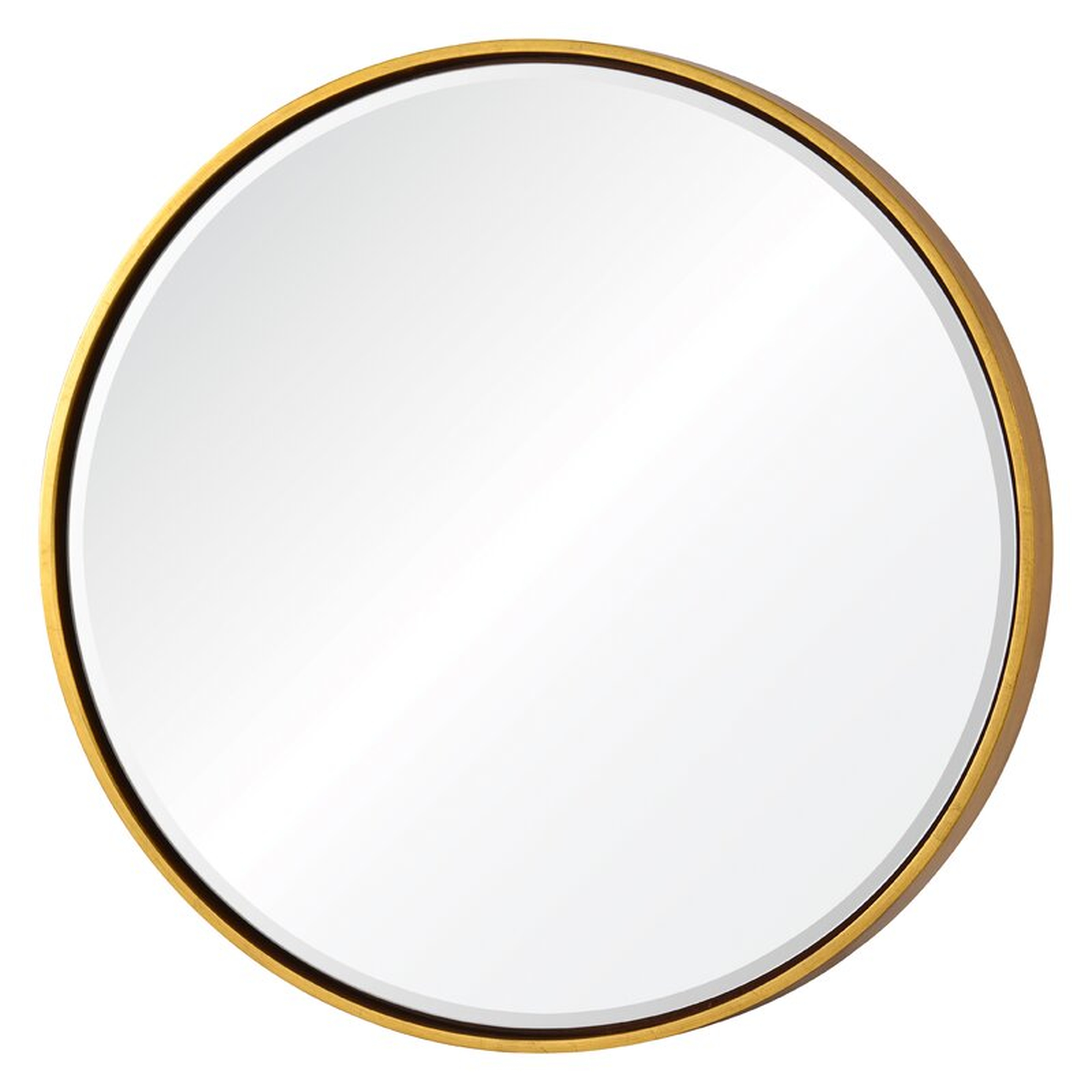 Benedict Wall Mirror Finish: Gold - Perigold