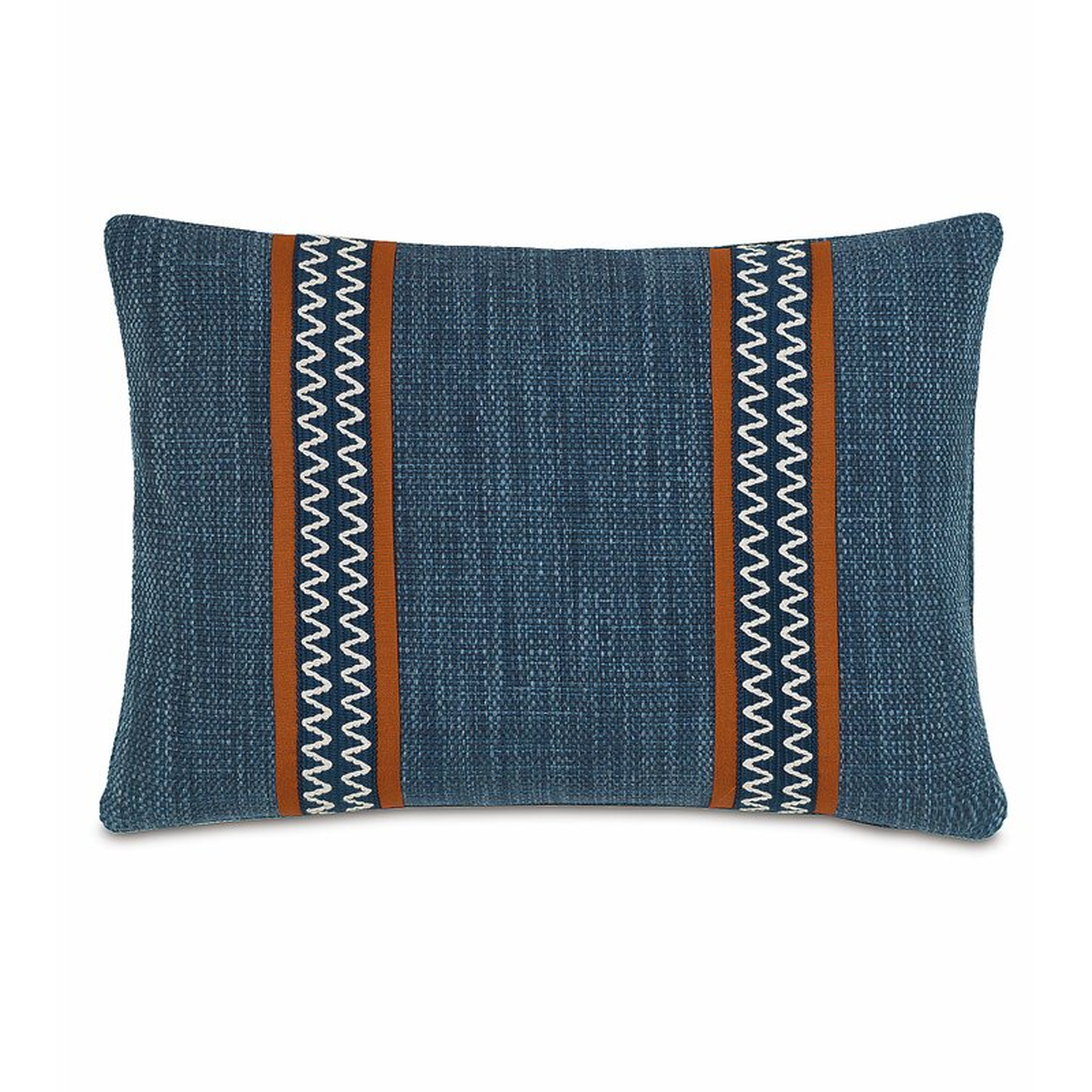 Eastern Accents Indira Gilmer Indigo Lumbar Rectangular Pillow Cover & Insert - Perigold