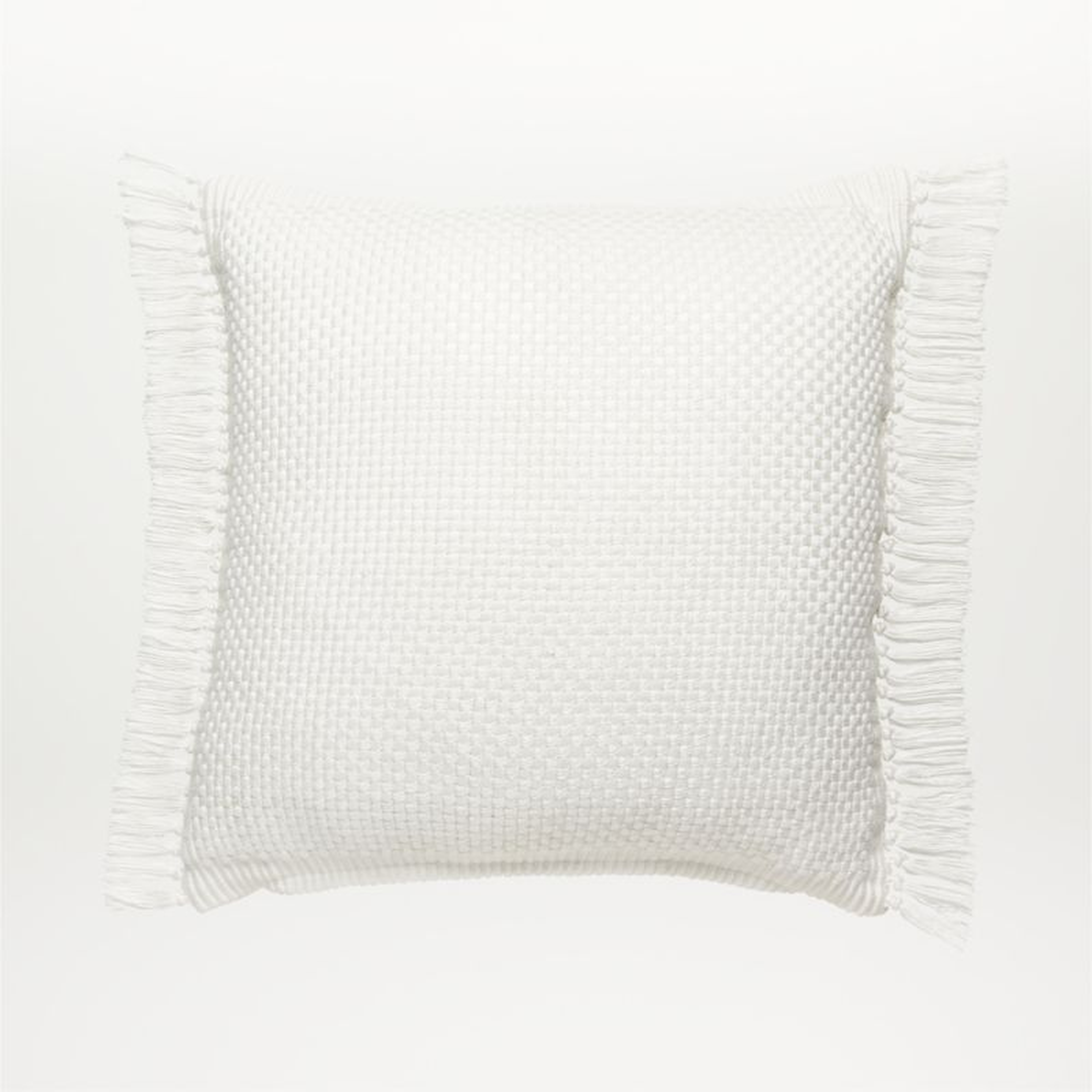 Mane Pillow with Down-Alternative Insert, 23" x 23" - CB2