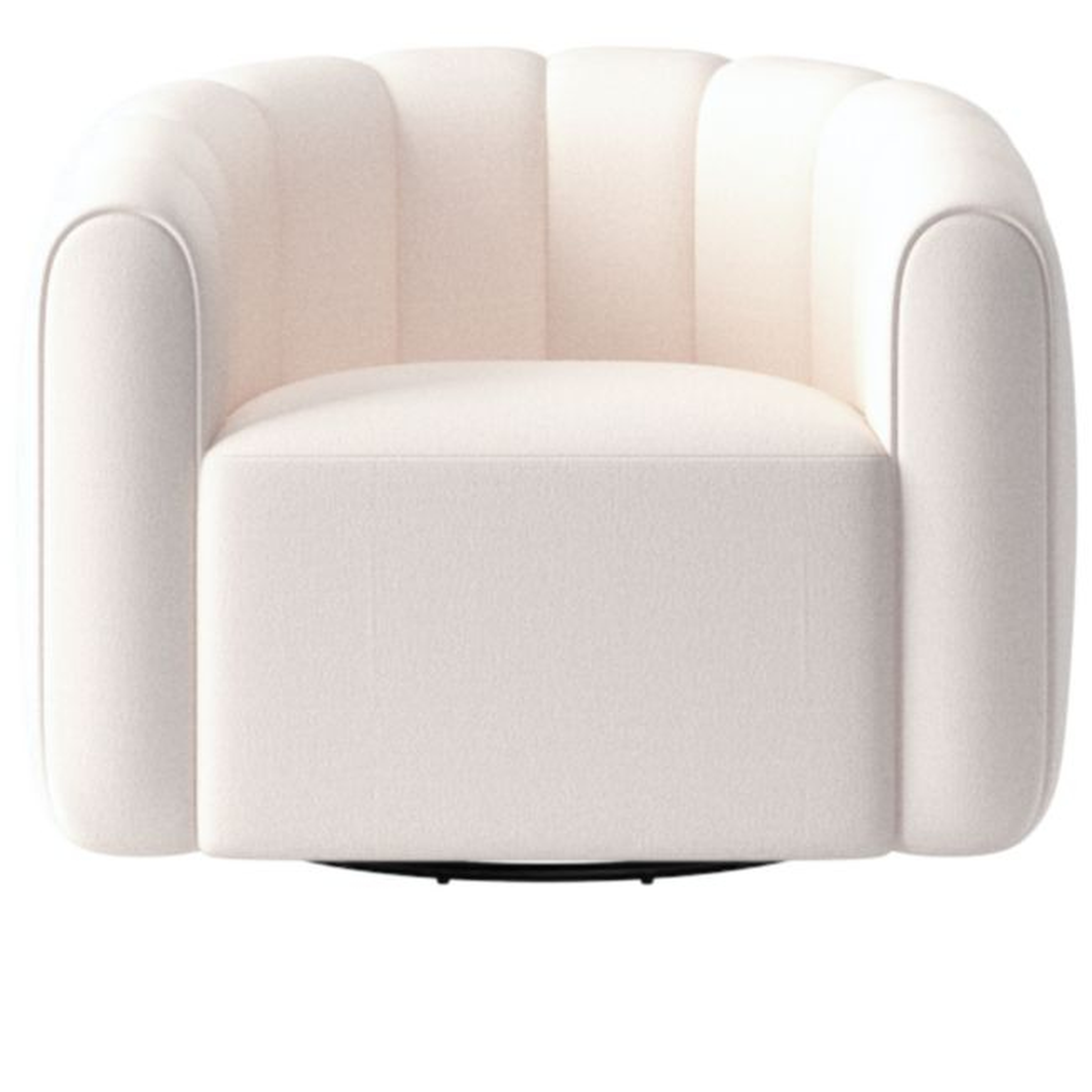 Fitz Biba Frost Swivel Chair - CB2