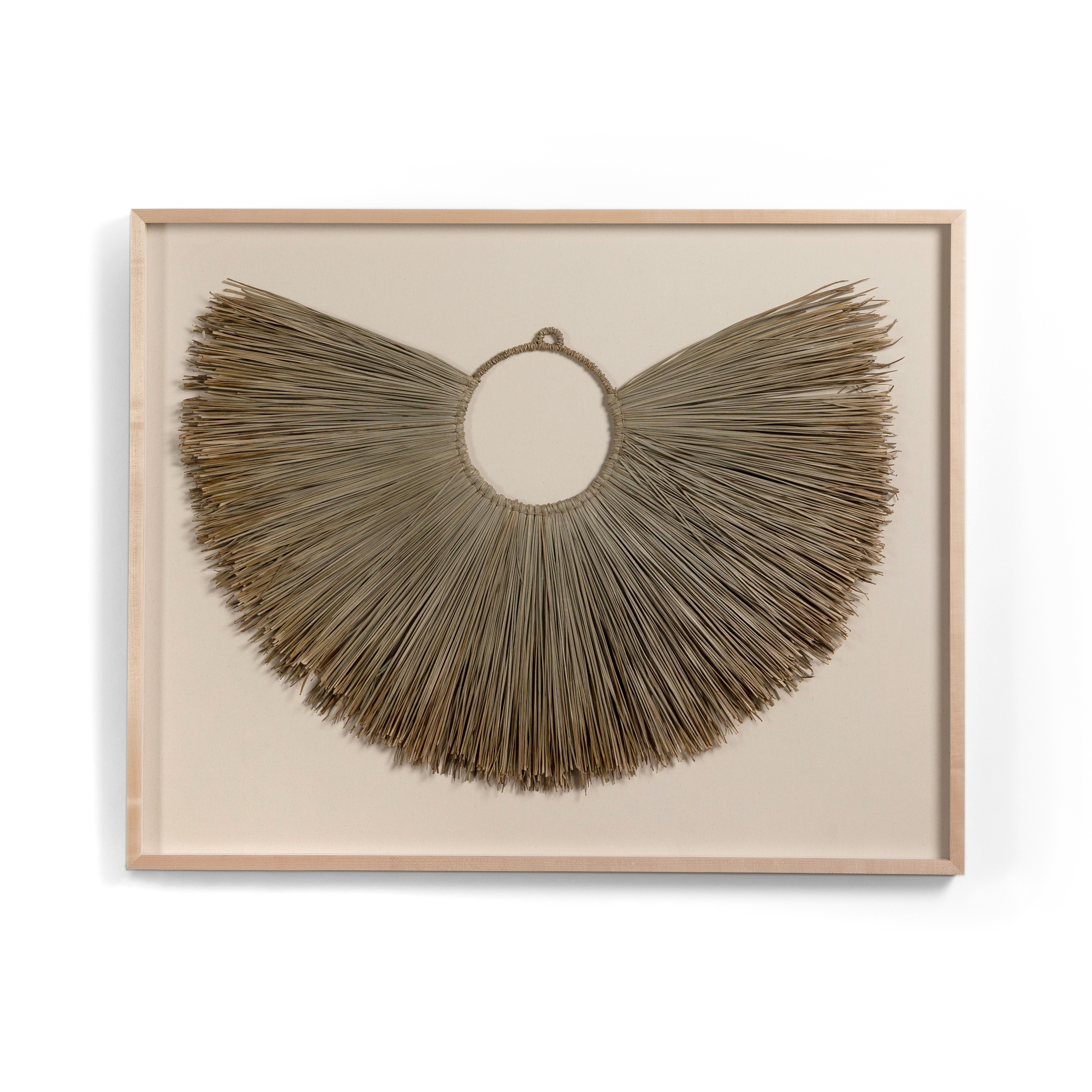 Beda Framed Seagrass Object - Four Hands