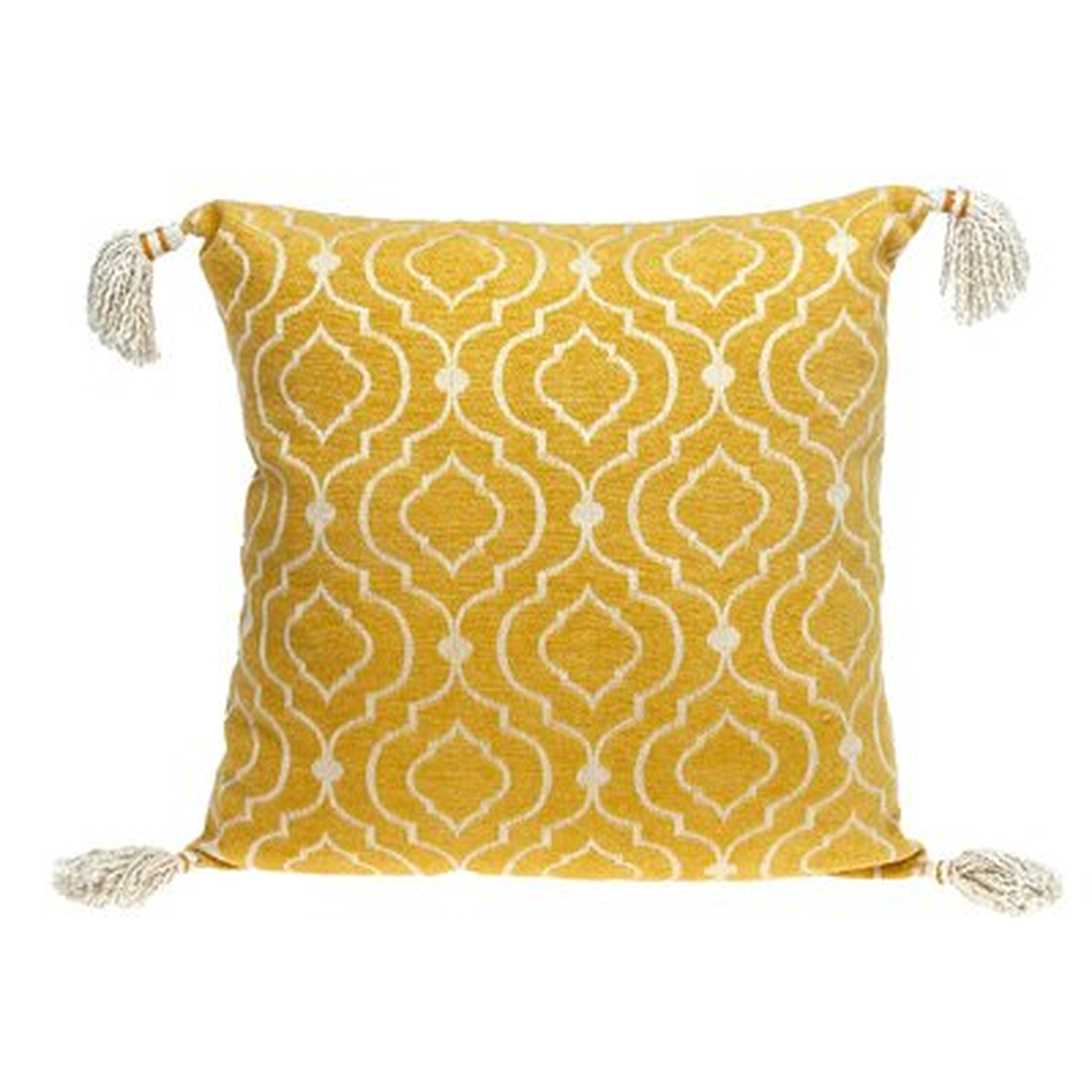 Daffodil Yellow Throw Pillow - Wayfair
