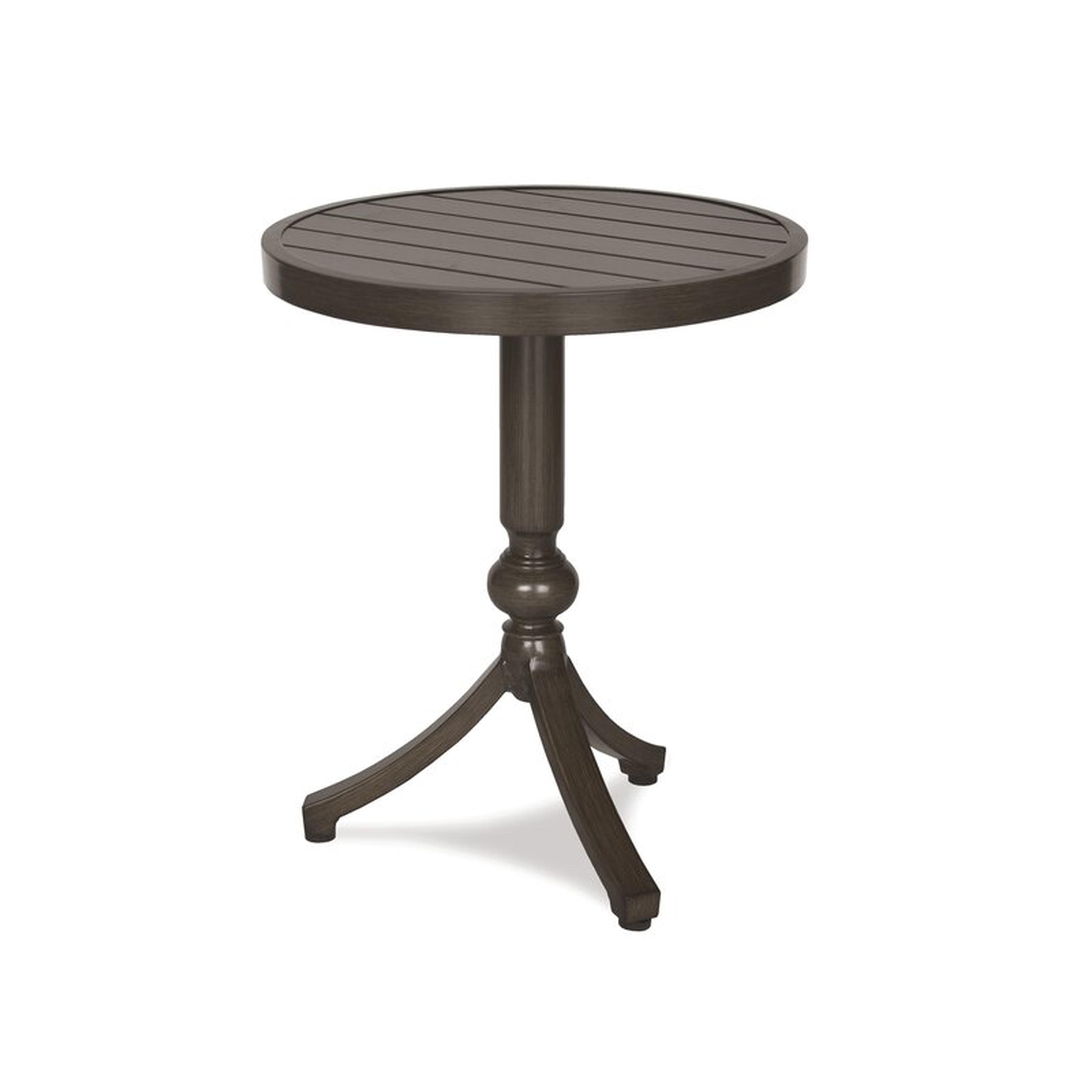 Inspired Visions Aluminum 20' Occasional Side Table - Hand Painted Finish - Perigold
