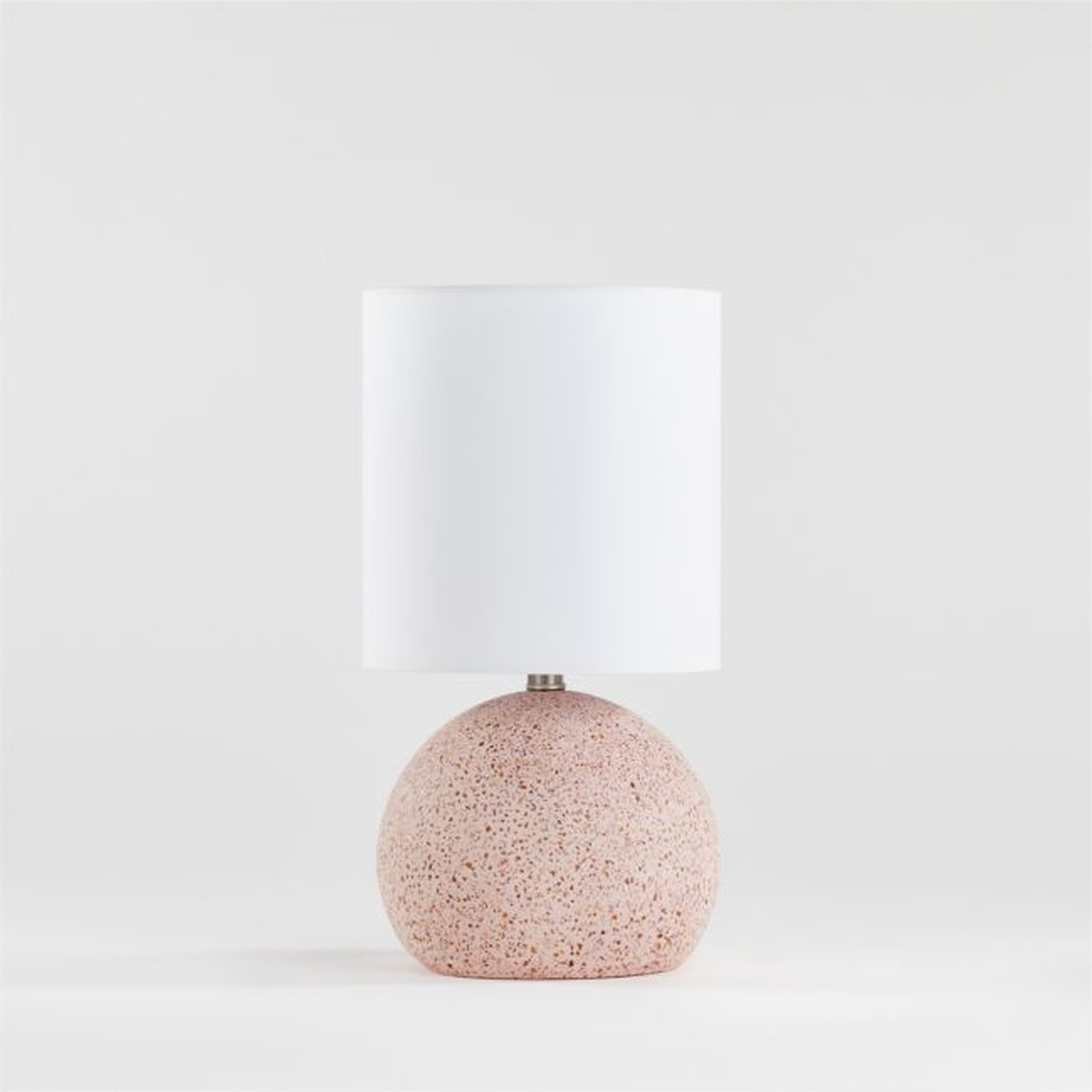 Terrazzo Table Lamp, Pink - Crate and Barrel